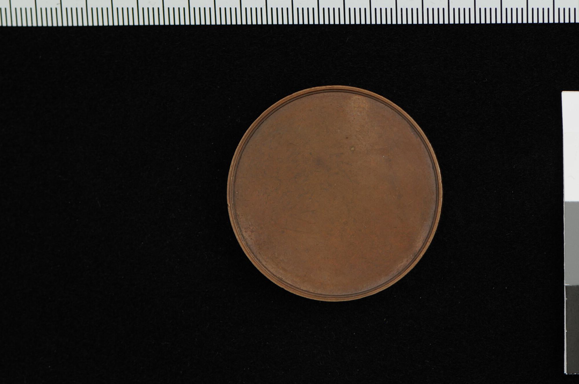 S.0186(10); Penning op de verovering van Palembang door Nederlandse troepen, 1821; penning