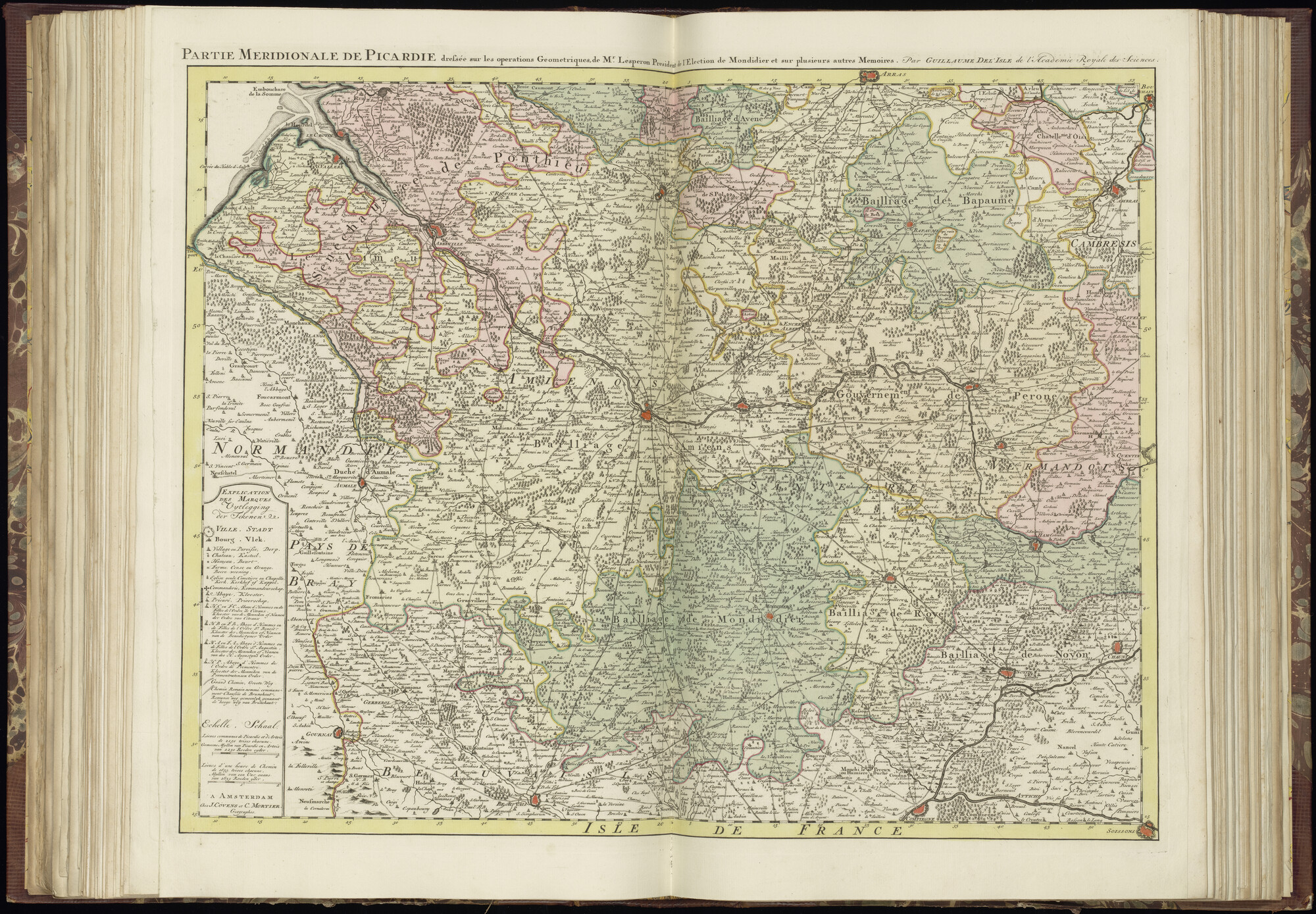 B.0032(027) [kaart 042]; Kaart van Noordwest-Frankrijk; kaart