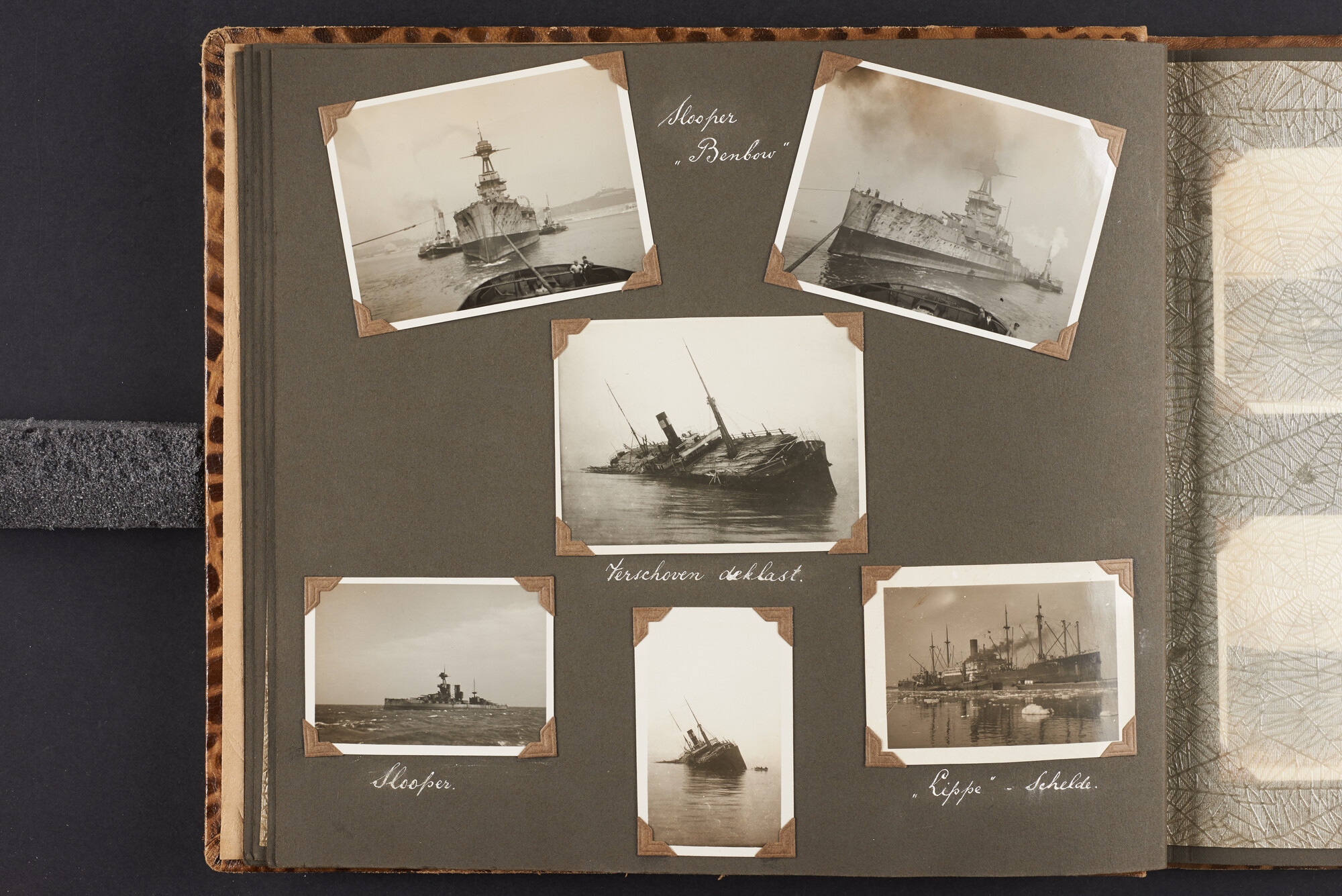2016.0059; Fotoalbum van werkzaamheden van L. Smit & Co's Internationale Sleepdienst; fotoalbum