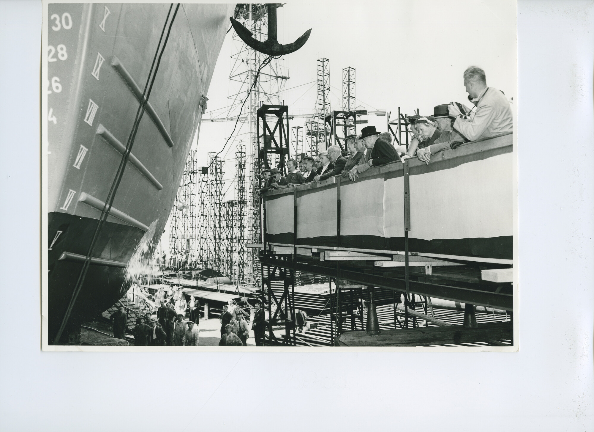 S.5621(01)0155; Foto van sleephopperzuiger "H.A.M. 302"; foto