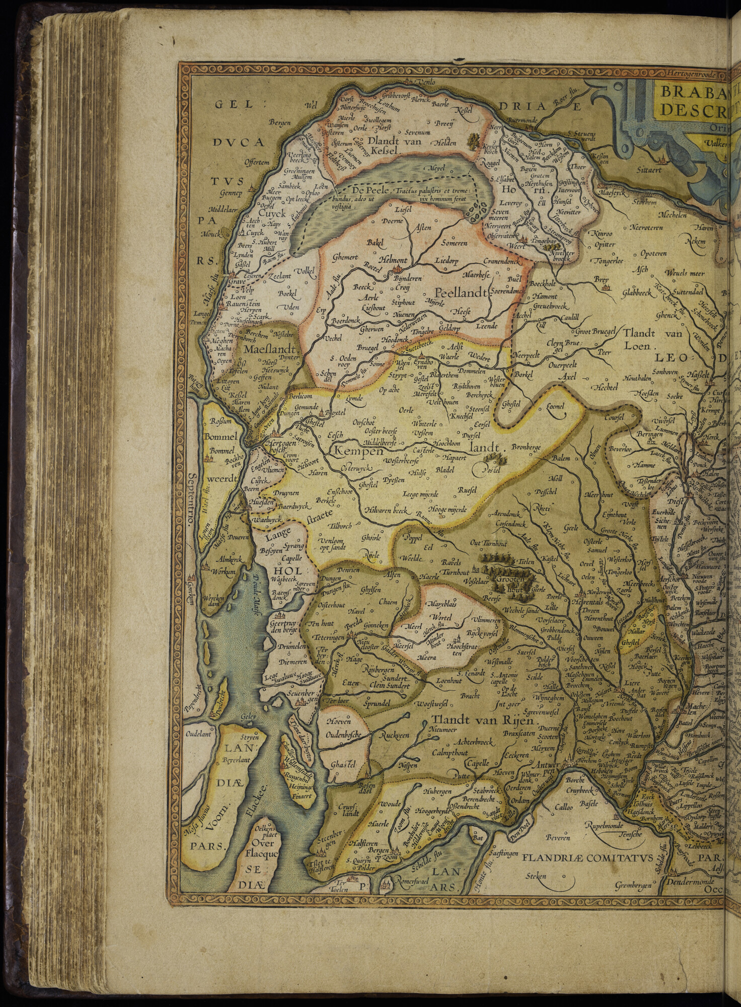 A.0145(232) [kaart 039]; Kaart van Zuid-Nederland en België; kaart