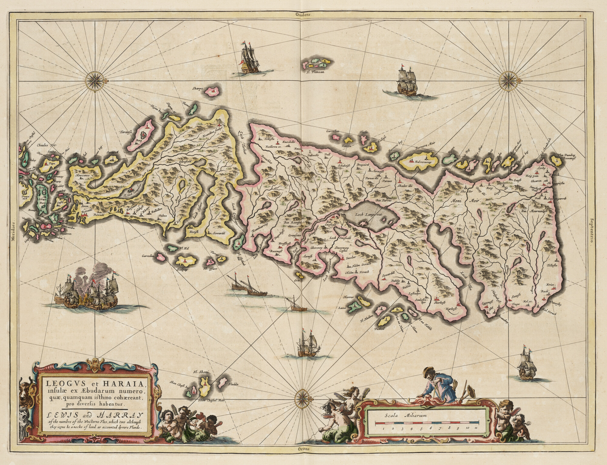S.1034(05) [kaart 049]; Kaart van Lewis en Harris; landkaart