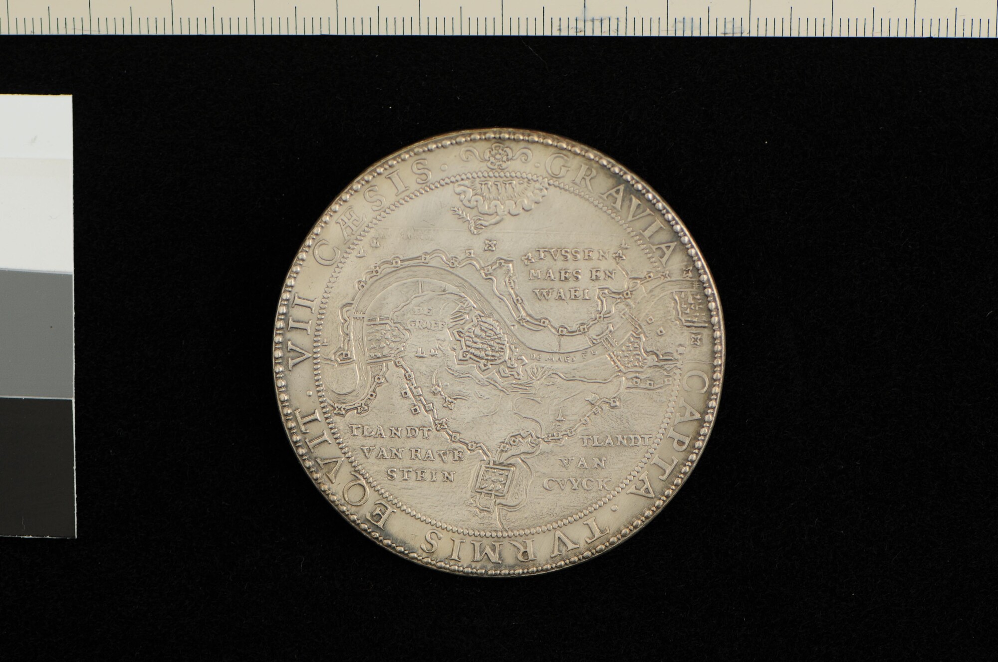 A.0023(062); Penning op de overwinningen op de Spanjaarden behaald, 1602; penning