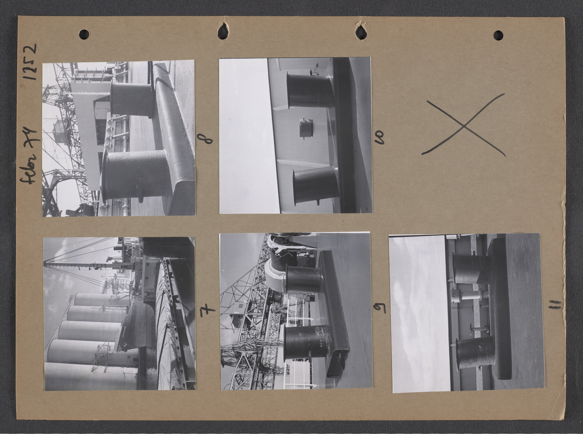 S.9102(32); Multomap met foto's door Ben Burgers, samengesteld door de Vereniging De Amsterdamsche Haven; foto