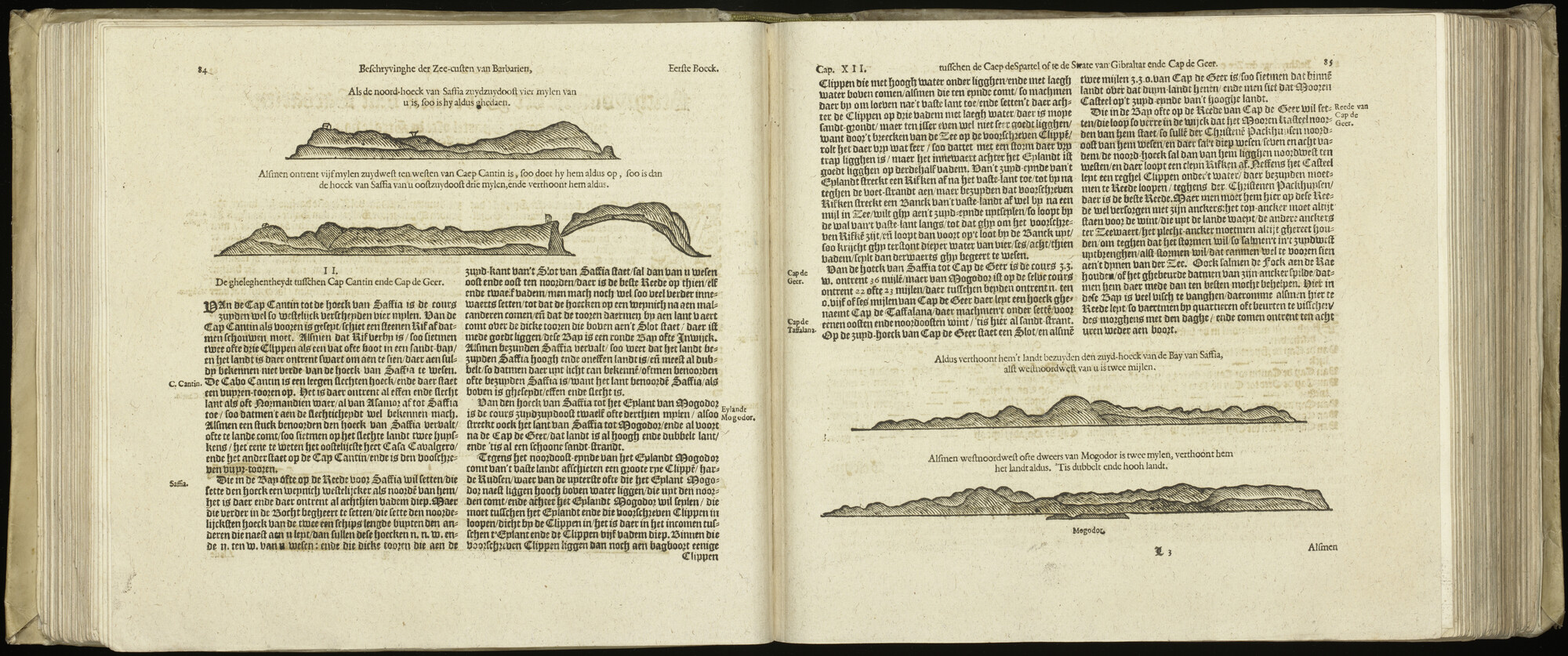 S.2856 [kaart 056]; Beschrijvingen en kustaanzichten van West-Marokko; kaart