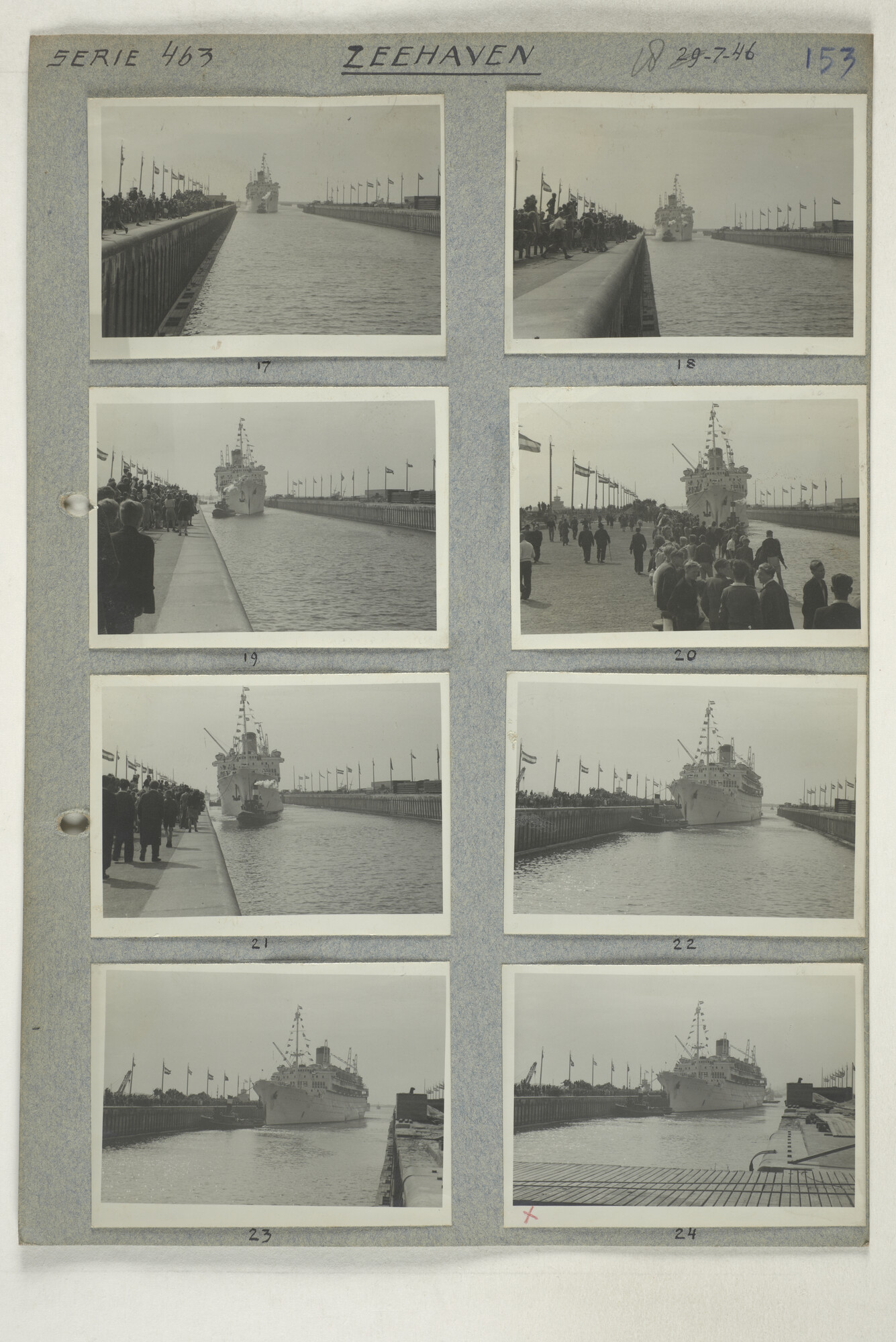 1998.2178; Omslag met een grote hoeveelheid proef foto's gemaakt in opdracht van de Gemeente Handelsinrichtingen in Amsterdam; omslag