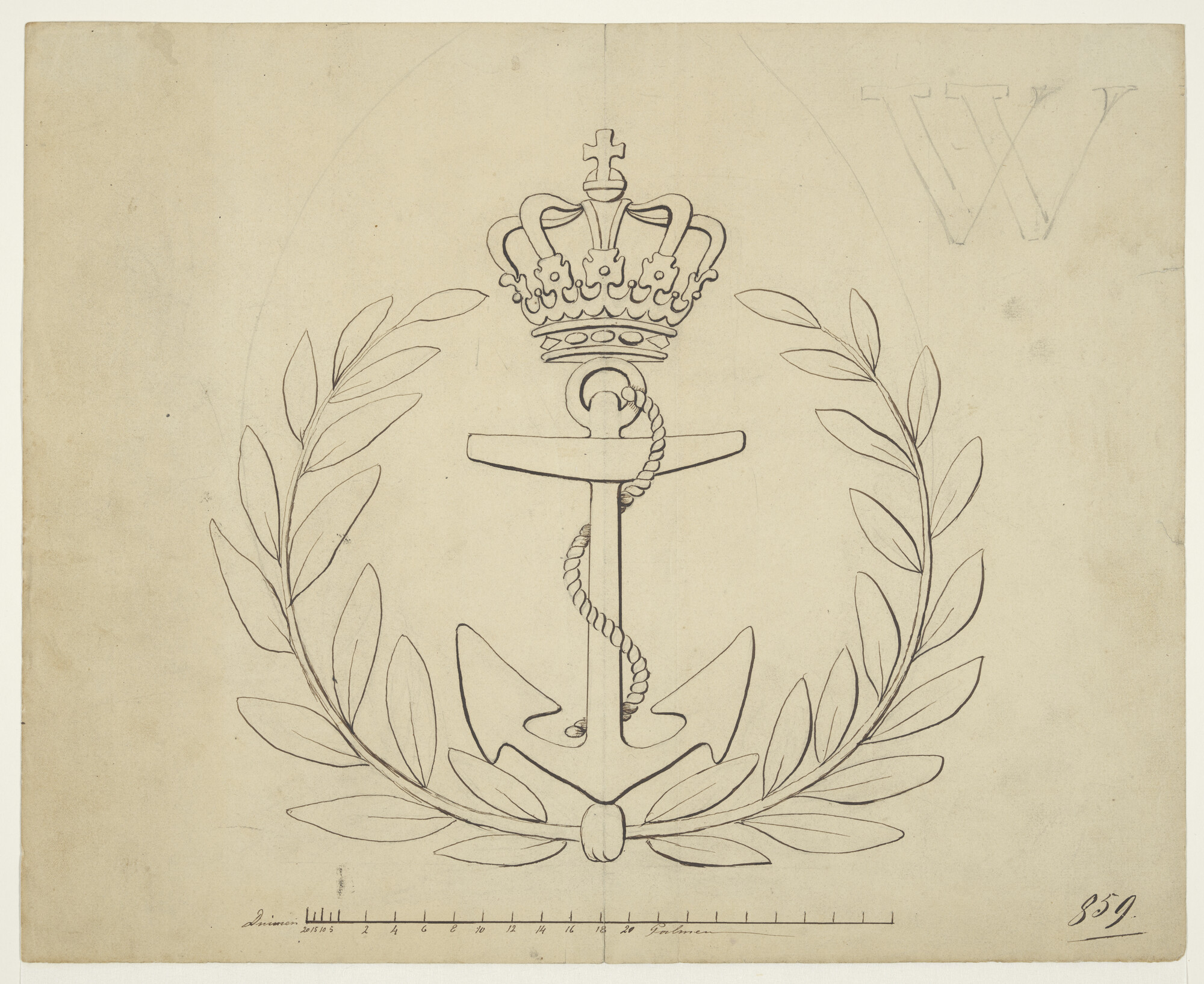 S.1214 [nr 0004]; Ontwerp voor; tekening