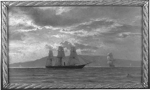 S.1249; Zr.Ms. schroefstoomschip 1ste klasse Zilveren Kruis; schilderij