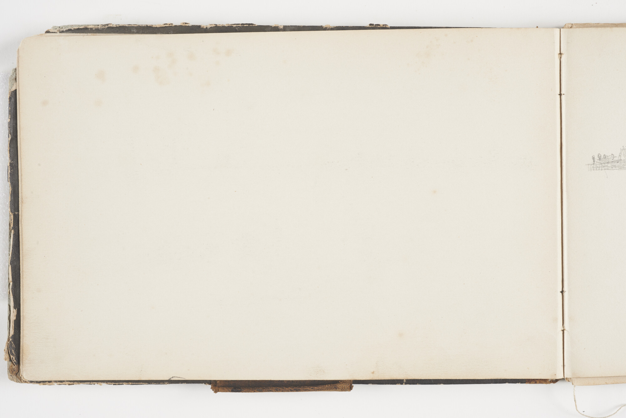 A.2019(03); Schetsboek met studies van binnenschepen en zeeschepen; schetsboek
