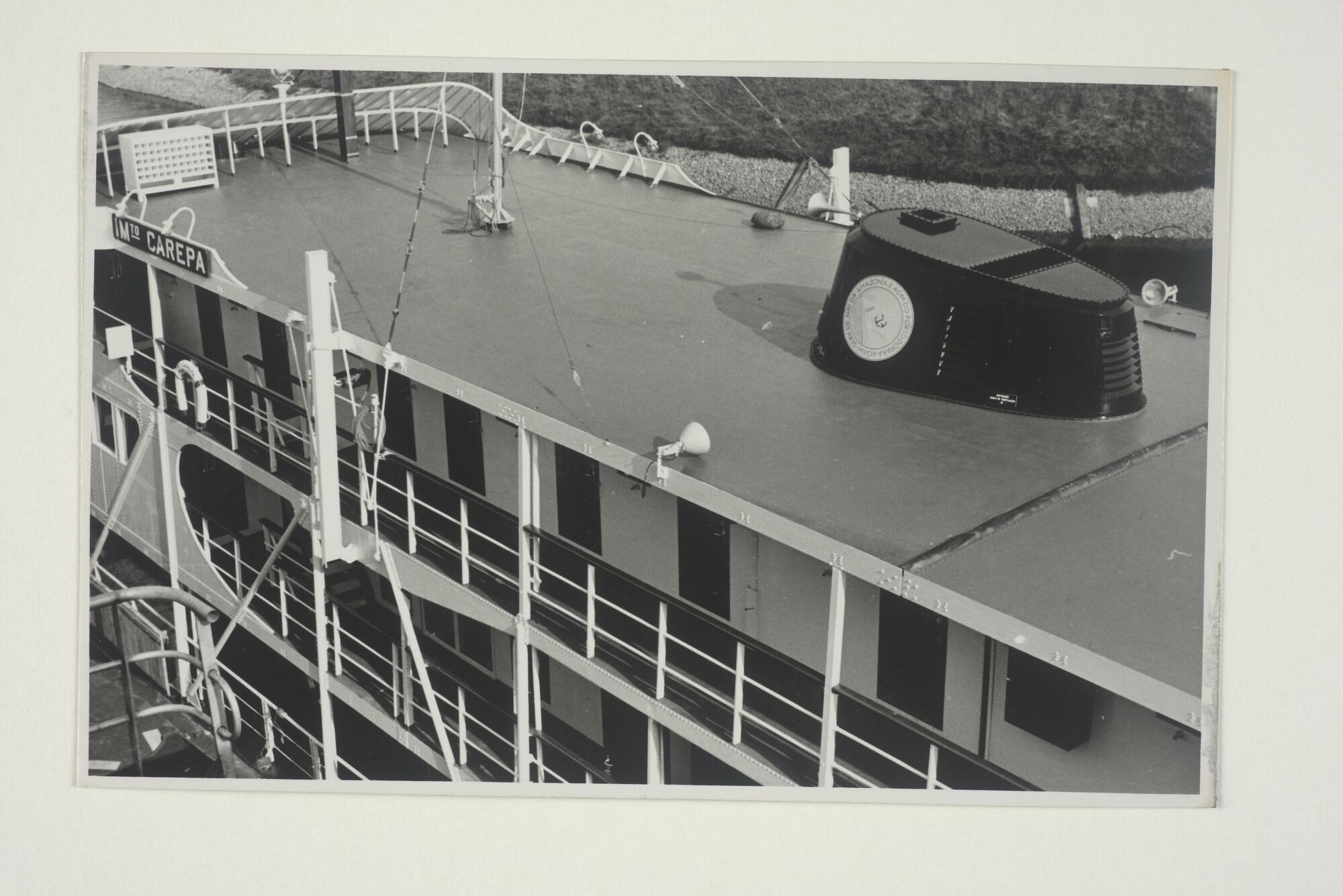 1999.1541; Detailfoto's van de bij de Scheepswerf De Waal (Zaltbommel) in afbouw zijnde Braziliaanse hekwieler 'Im'to Carera' van Serviço de Navagaçao da Amazonia [...]; fotoreportage