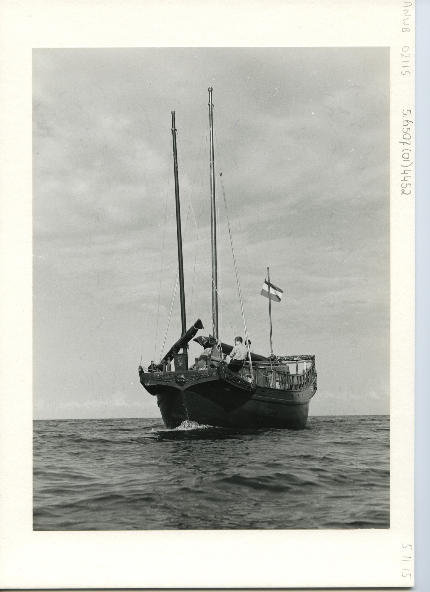 S.6507(01)4452; Foto van schip; foto