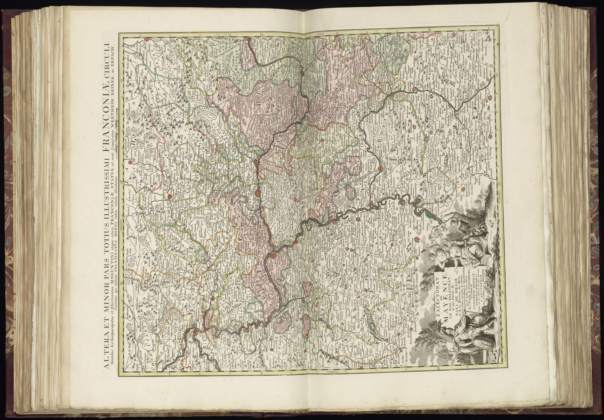 B.0032(028) [kaart 064]; Kaart van Zuidwest-Duitsland; kaart