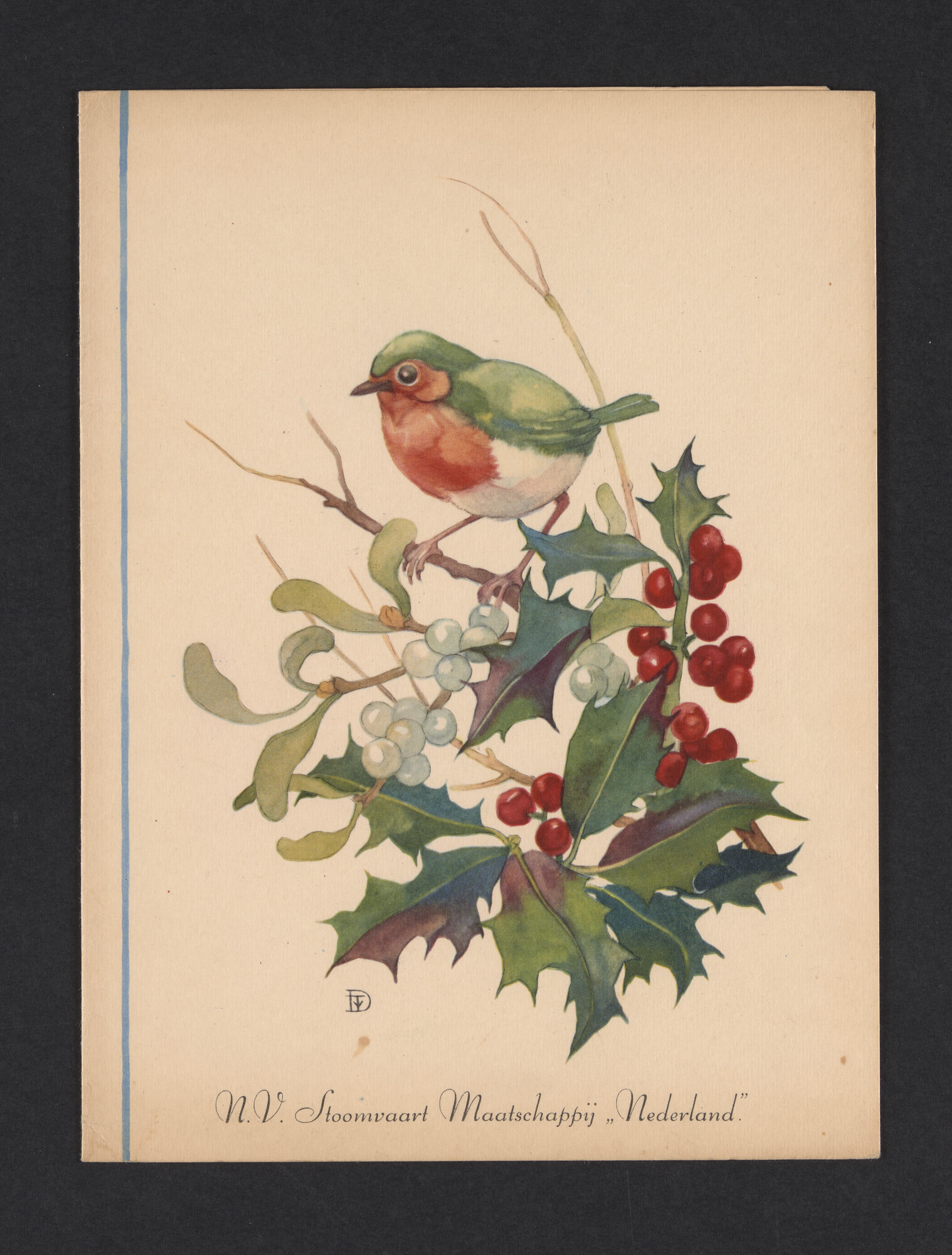 2019.0671; Fotoalbum van het echtpaar Jan van der Meer Mohr en Johanna van der Meer Mohr-van Ruler van hun reis op ms. Oranje van Tandjong Priok naar Amsterdam tussen 18 december 1953 en 7 januari 1954; fotoalbum