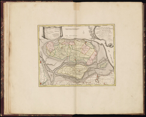 B.0032(033) [kaart 007]; Kaart van Noord-Beveland; kaart