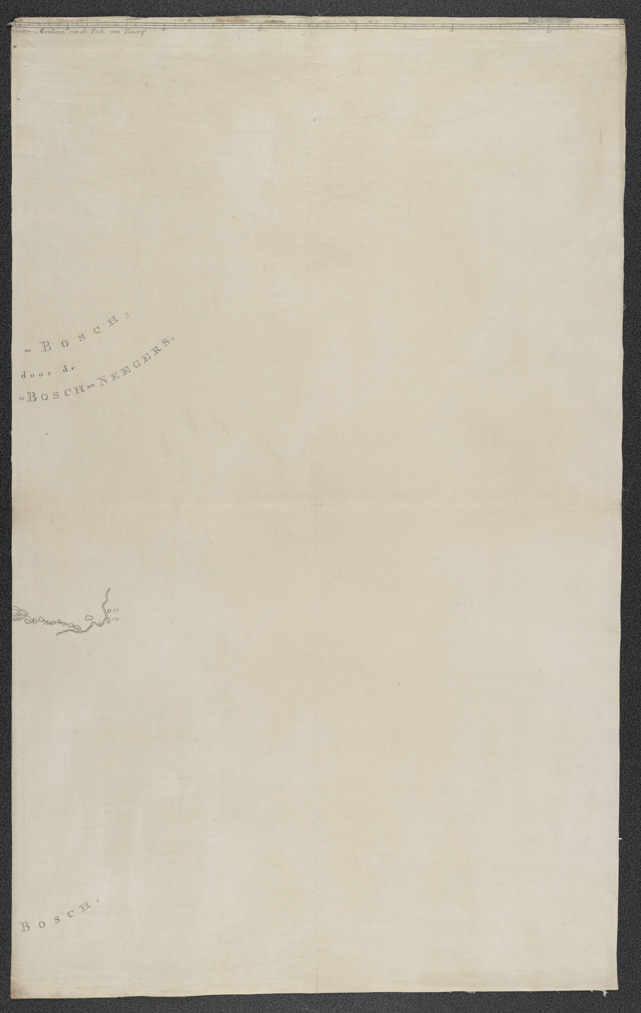 A.4055(01); Wandkaart in 8 bladen van Suriname; wandkaart