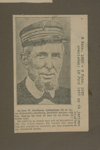 2001.1755; Omslag met vele foto's en knipsels van meest bergingsactiviteiten door Reederij v/h Gebroeders Goedkoop te Amsterdam in de periode 1929 / 1949; omslag