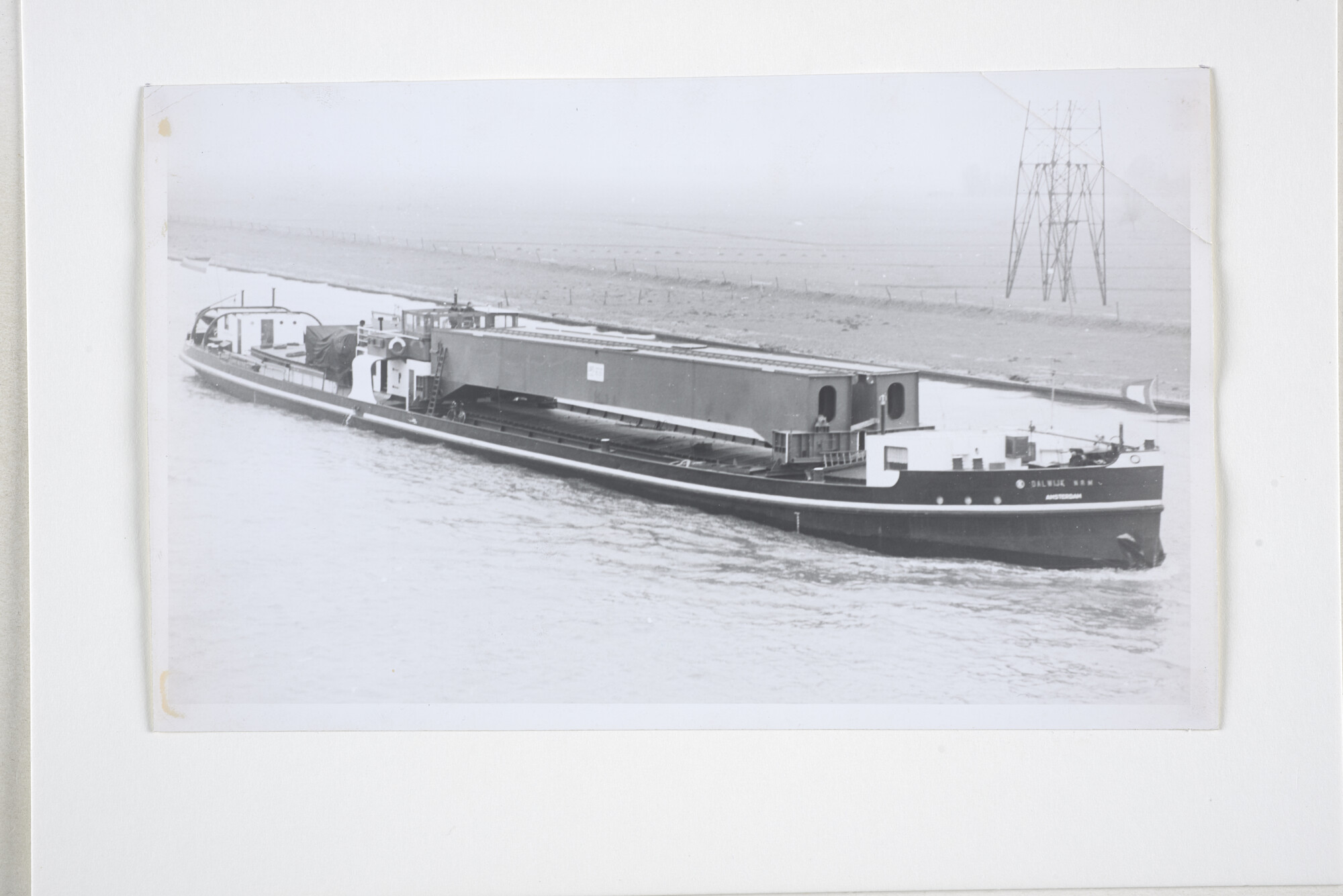 S.5814(482)007; Het binnenvaartschip ms. Dalwijk (ex- Krachtwijk en Ristelheuber IX) [...]; foto