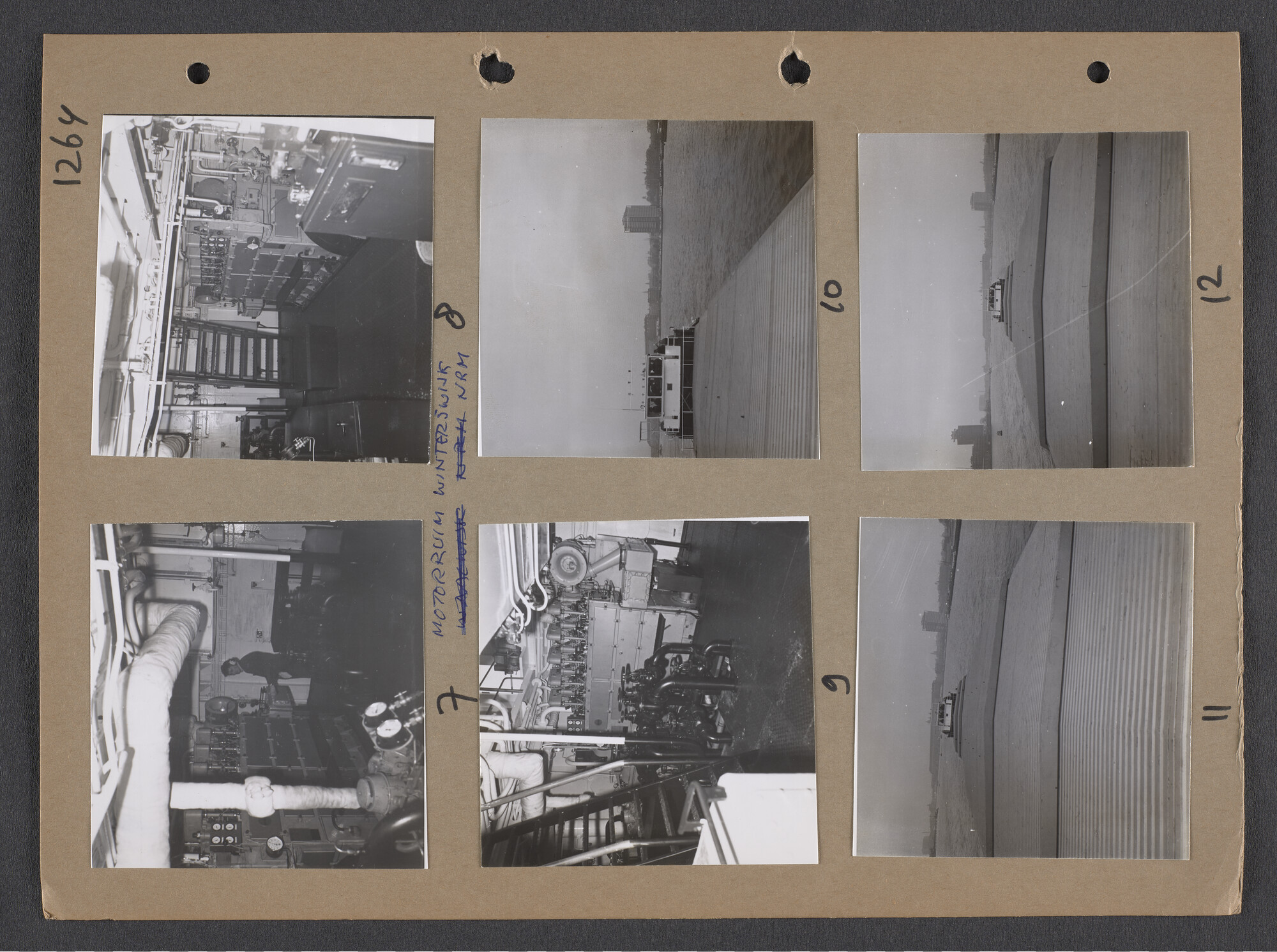 S.9102(32); Multomap met foto's door Ben Burgers, samengesteld door de Vereniging De Amsterdamsche Haven; foto