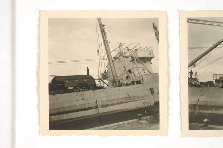 S.5219(12)0599; Foto's van de veerboot annex sleepboot 'Niassa' ; fotoreportage