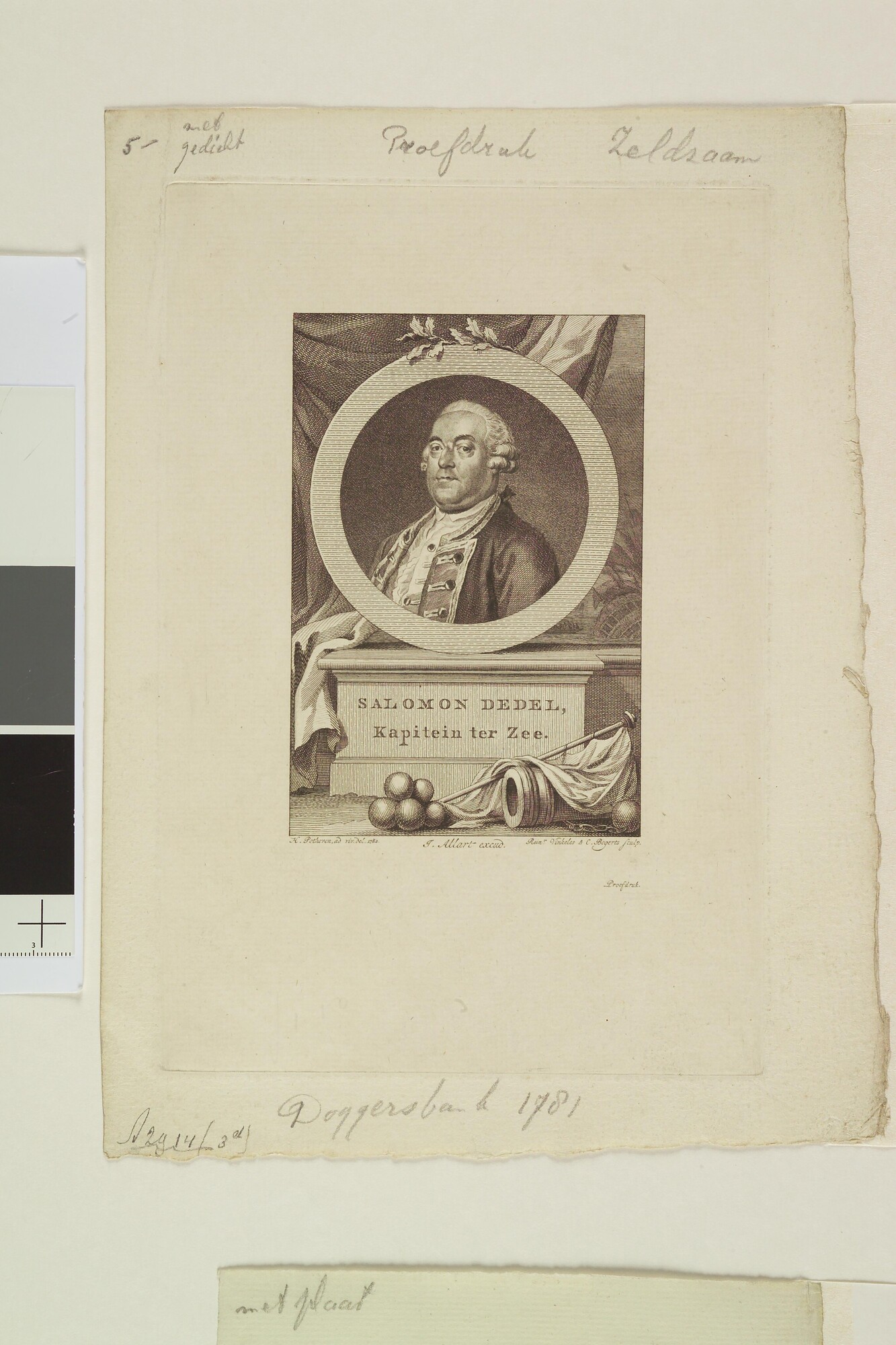 A.2914(03)d [nr 0001]; Portret van Salomon Dedel; prent