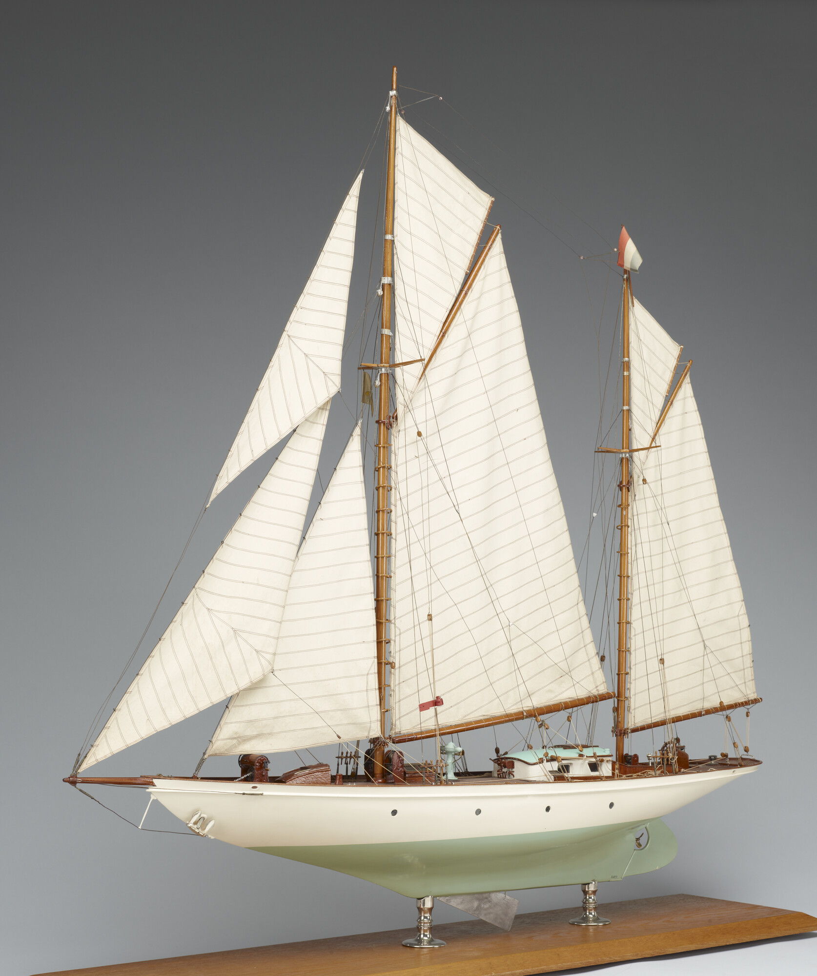 S.4773; Model van het kitsjacht Frida; scheepsmodel