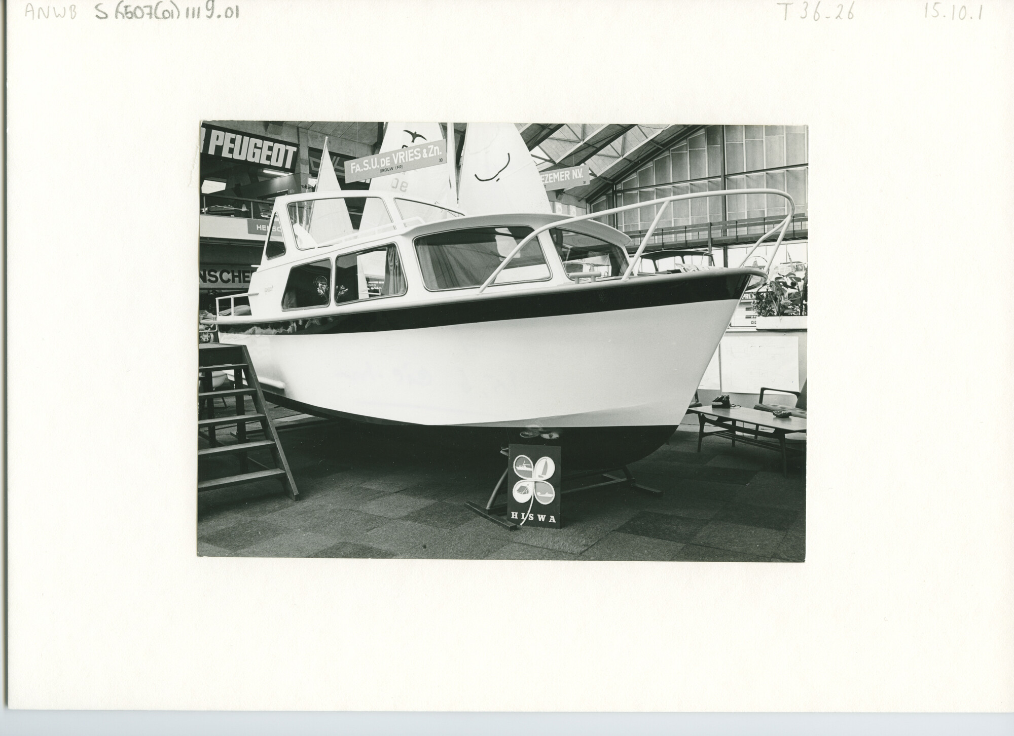 S.6507(01)1119.01; Foto van de HISWA 1966.; foto