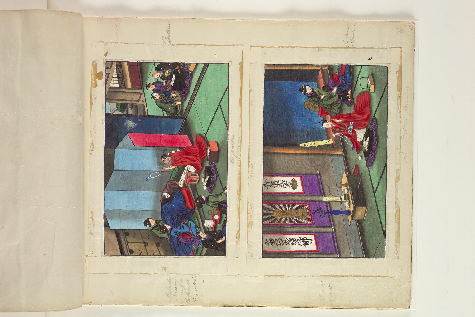 S.3628(02); Album nr. 1 uit een serie van drie van de Nederlandse consul in Japan Dirk de Graeff van Polsbroek; fotoalbum