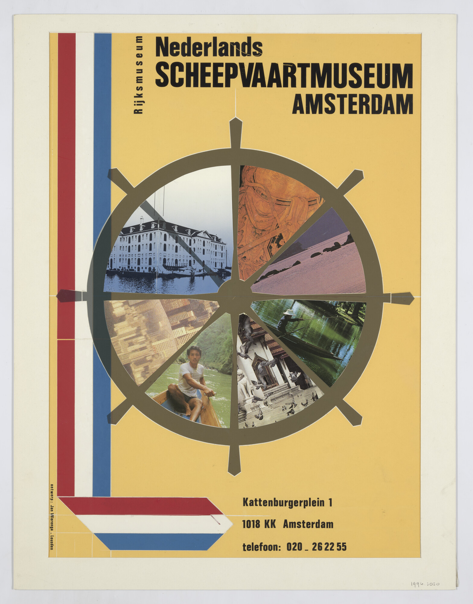 1994.5050; Rijksmuseum Nederlands Scheepvaartmuseum Amsterdam; tekening