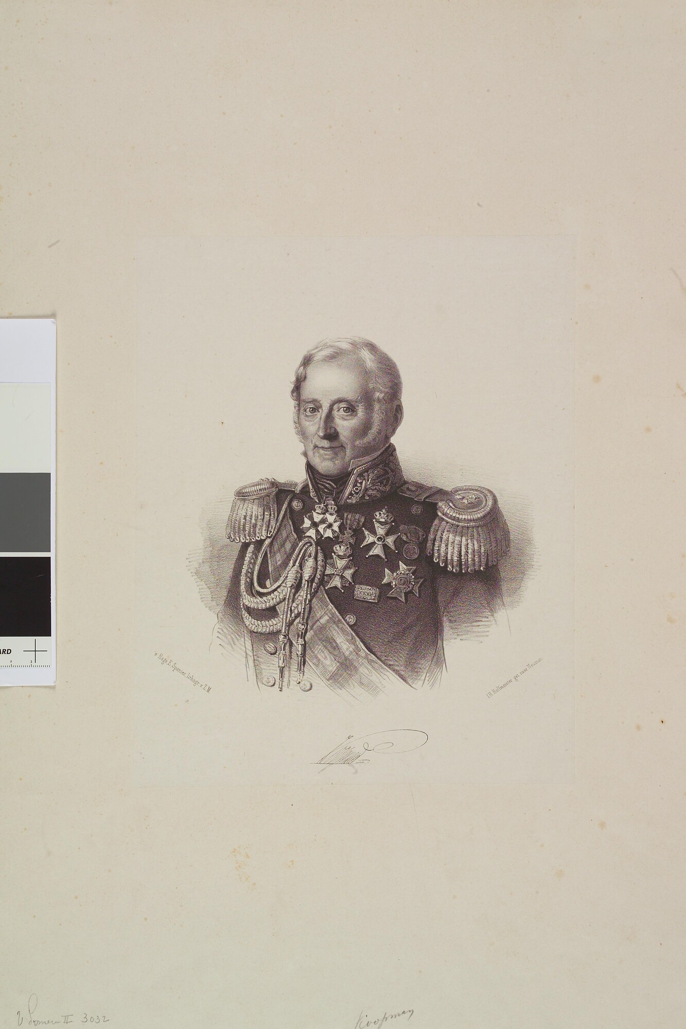 A.1412(04); Portret van J.C. Koopman; prent