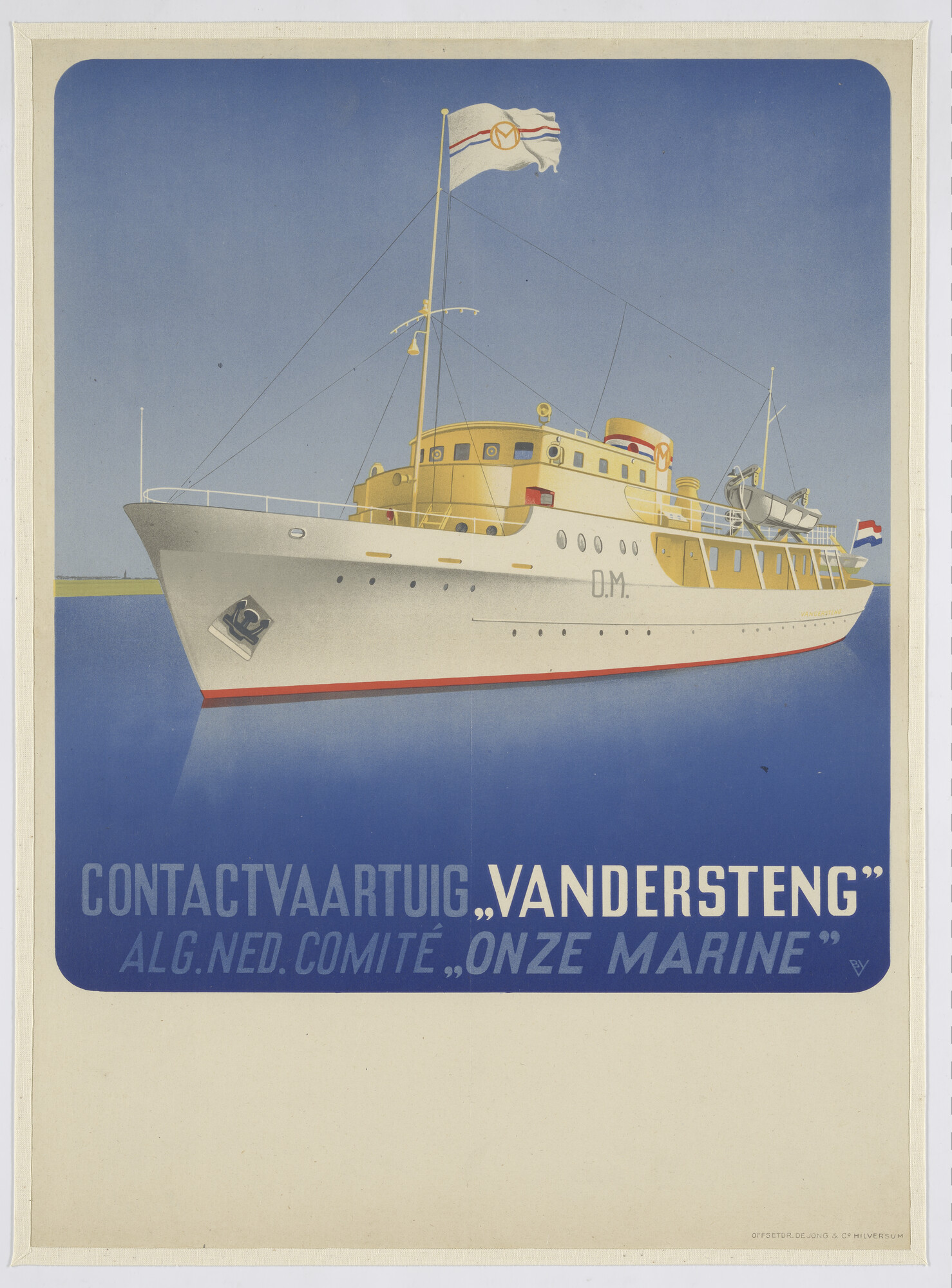S.7217(07); Algemeen Nederlandsch Comité 'Onze Marine'; affiche