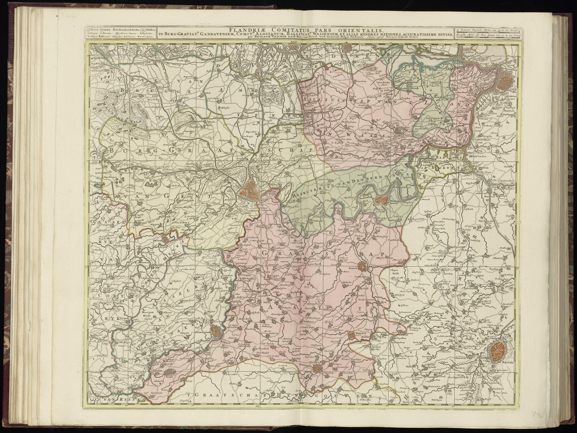 B.0032(029) [kaart 020]; Kaart van Zeeland en Vlaanderen; kaart