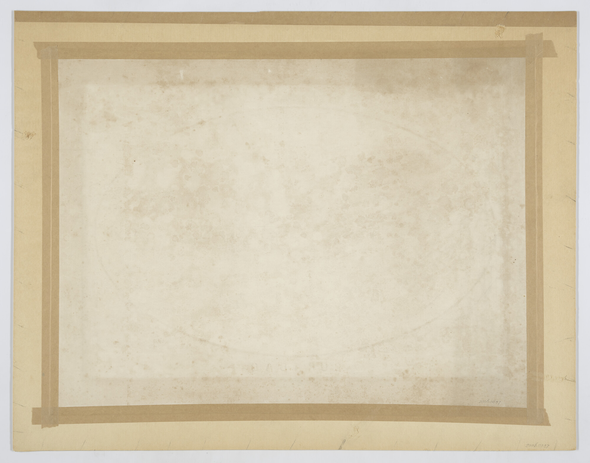 2006.0037; Lithografie van Curacao; lithografie