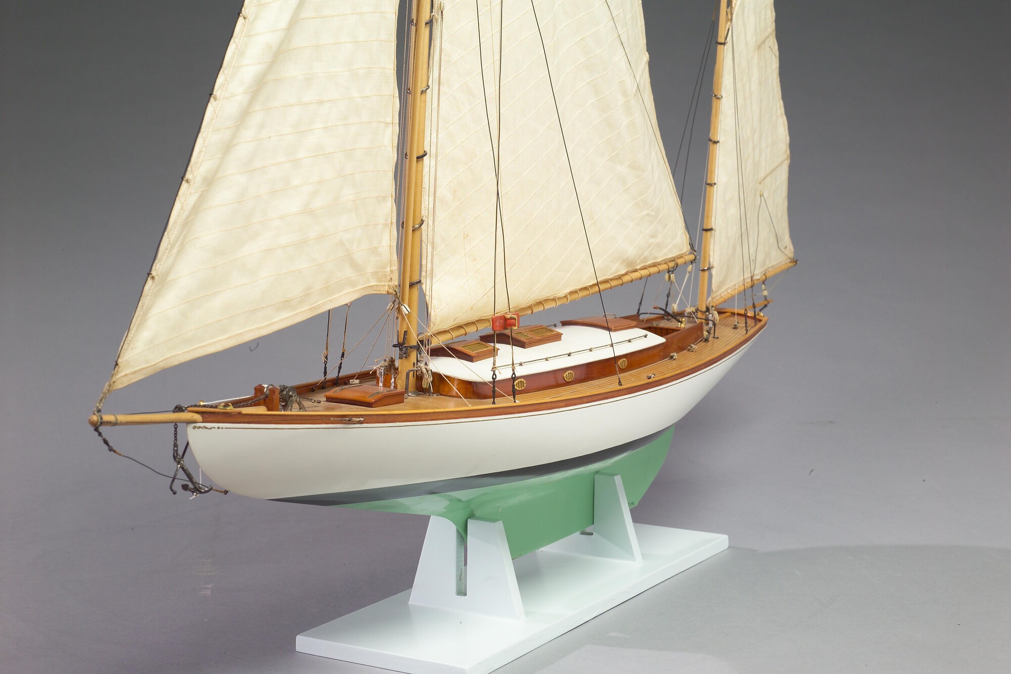 S.4772; Model van de yawl Jozef Israëls; scheepsmodel