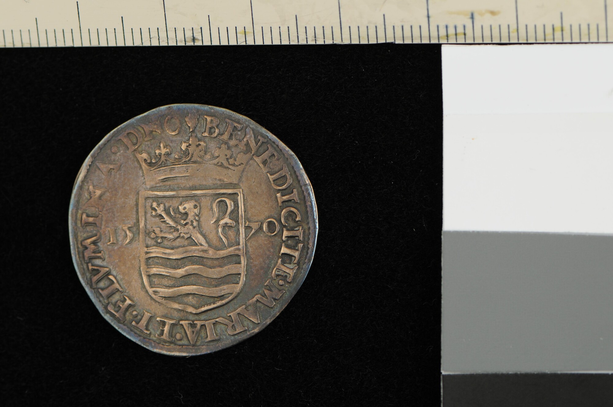 A.0023(007); Rekenpenning op de Allerheiligenvloed in Zeeland, 1570; rekenpenning