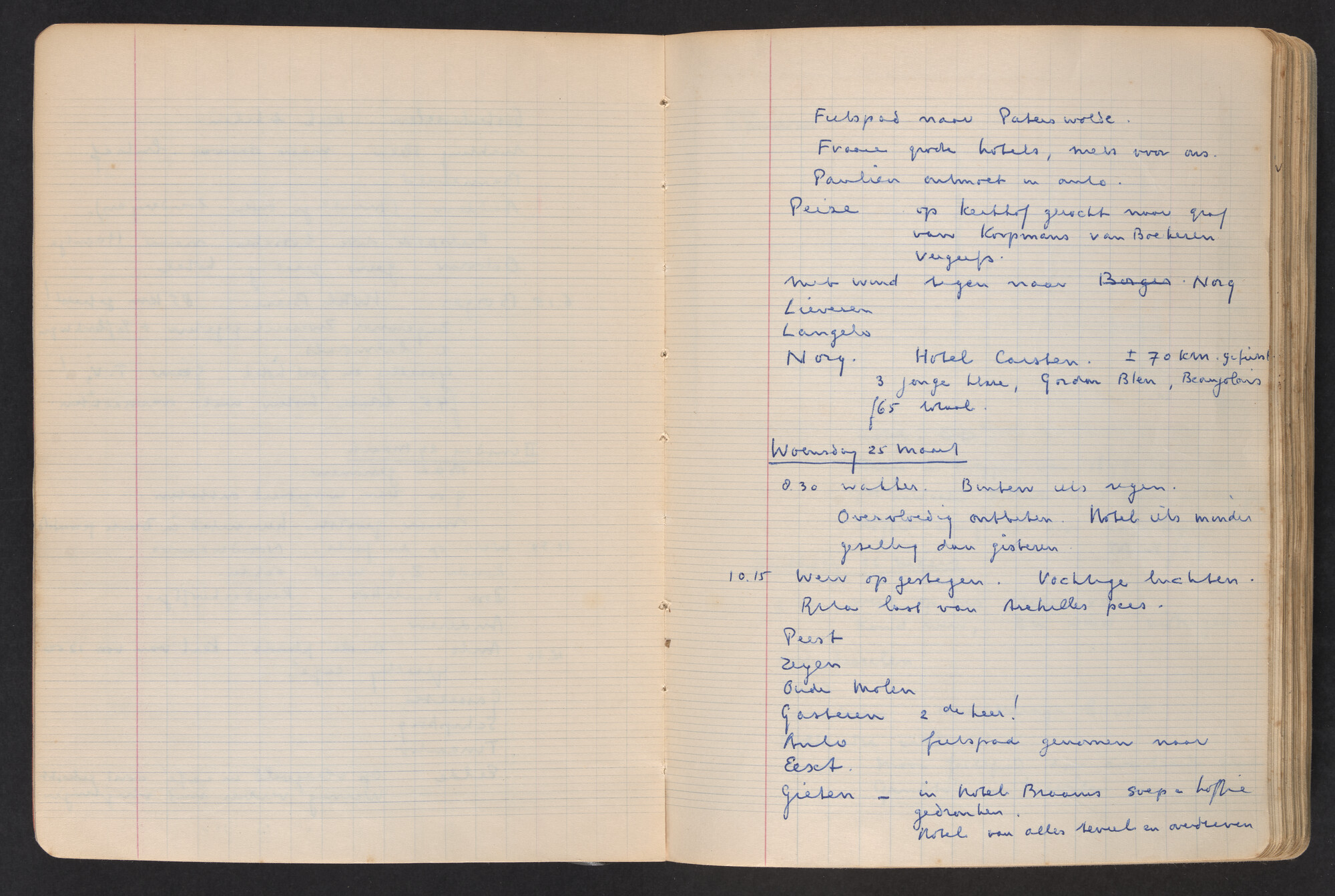 2017.0796; Logboek c.q. fotoalbum van o.a. reizen met zeeschouw Grutto in Nederland, 1963-1965; logboek