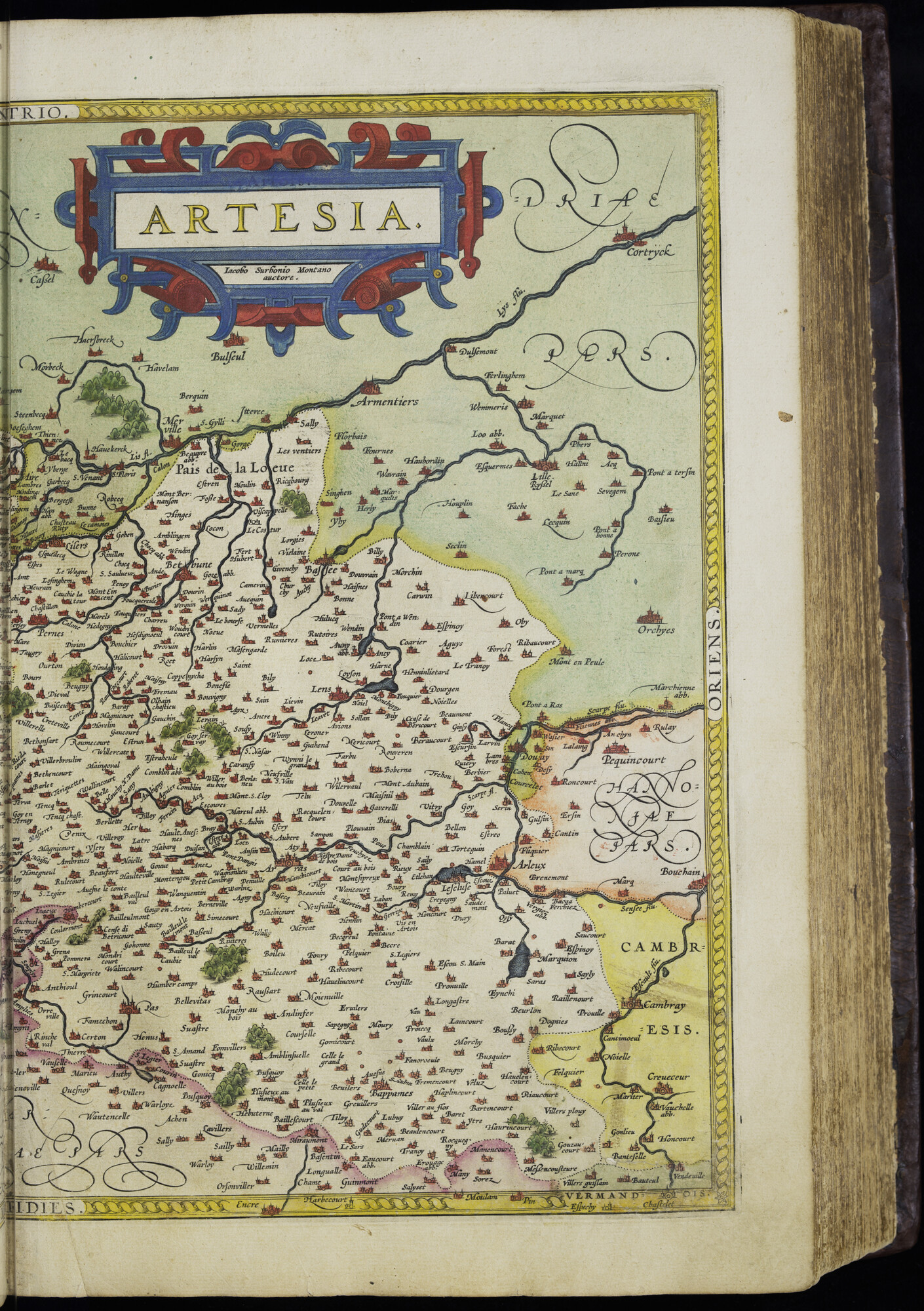 A.0145(232) [kaart 042]; Kaart van Noordwest-Frankrijk; kaart
