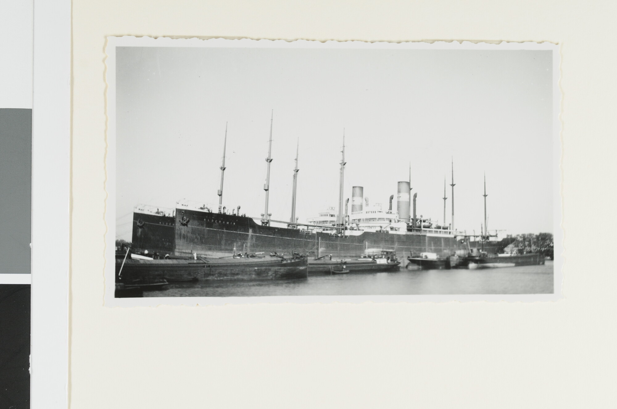 S.4380(04)589; De vrachtschepen ss. Alderamin en Aldebaran van Van Nievelt Goudriaan & [...]; foto