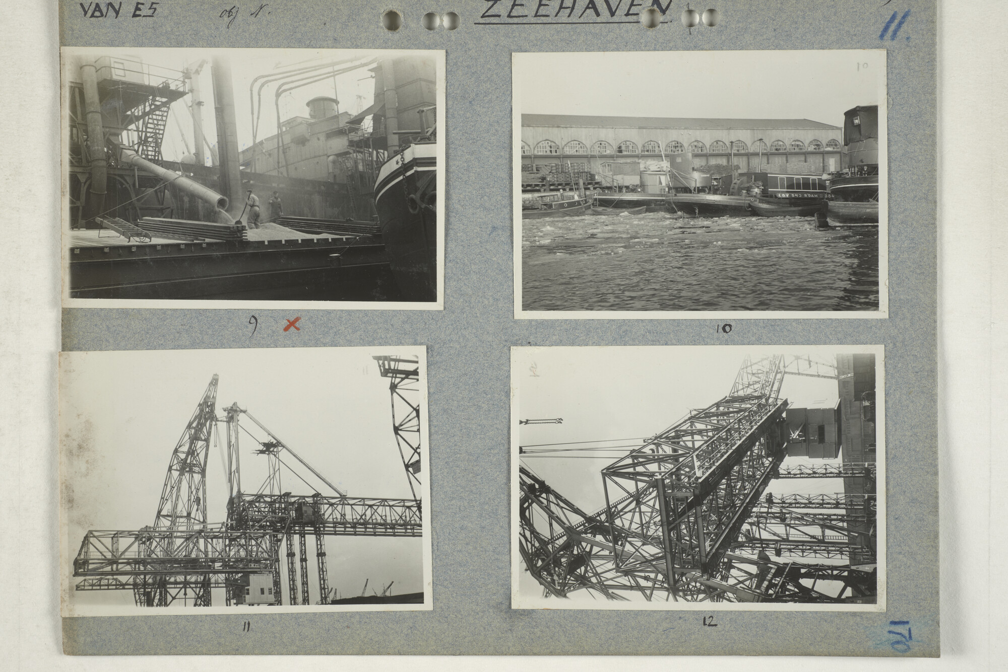 1998.2179; Omslag met een grote hoeveelheid proef foto's gemaakt in opdracht van de Gemeente Handelsinrichtingen in Amsterdam; omslag
