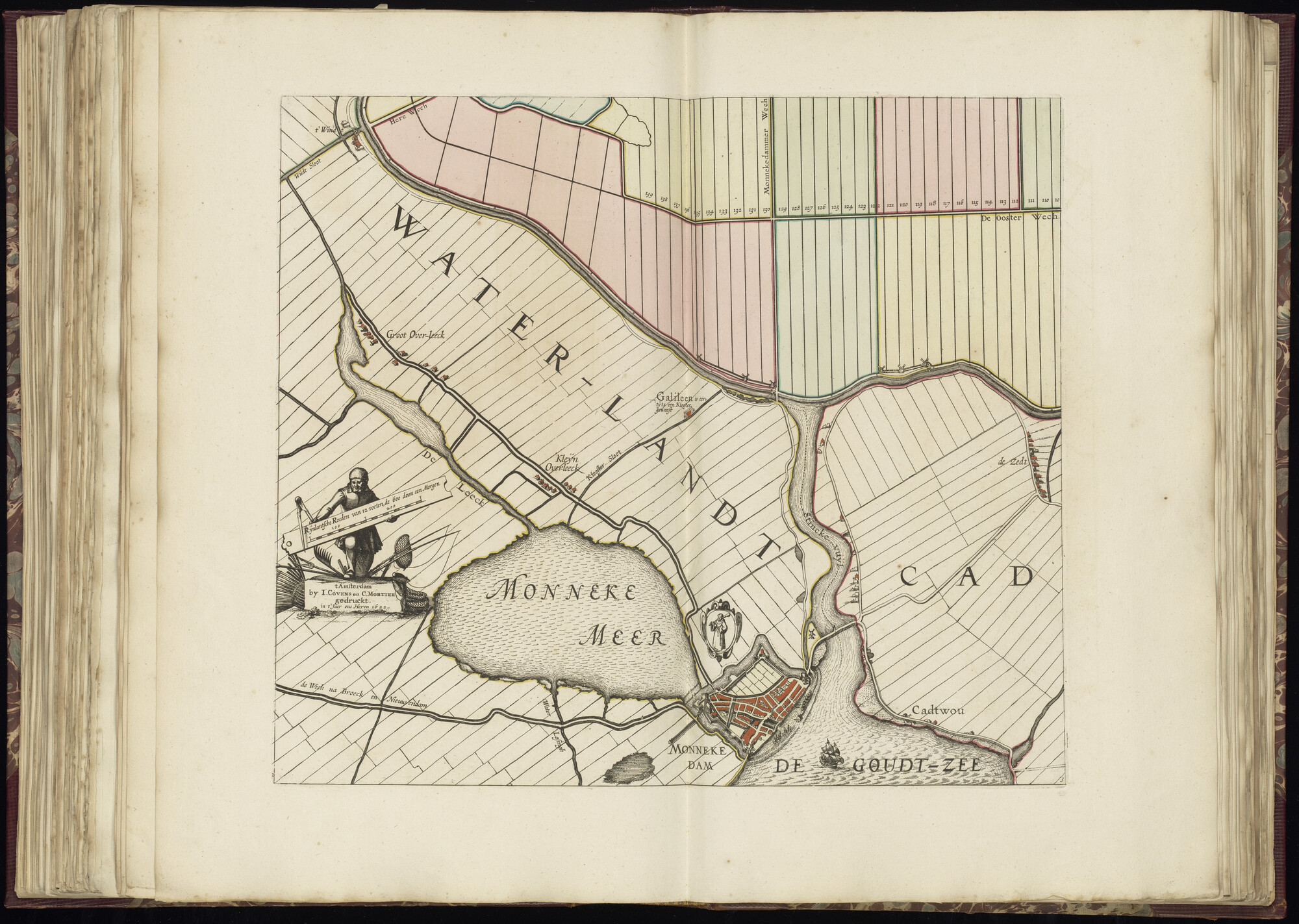 B.0032(032) [kaart 024]; Kaart van Noord-Holland; kaart