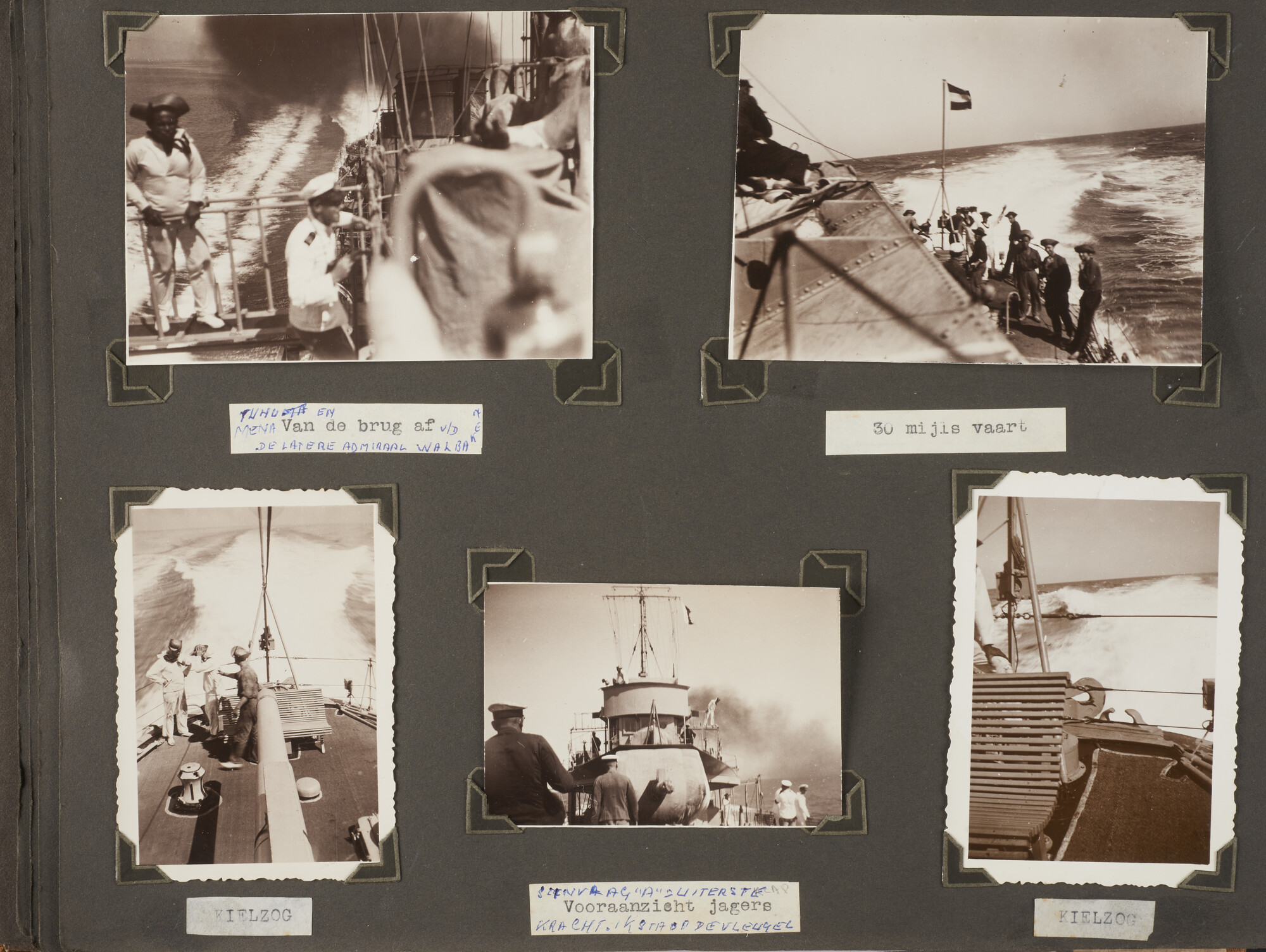 2019.0973; Fotoalbum van luitenant-ter-zee 2e klasse bij de Dienst der Conservatie Bouwen Huisman (1912-2001); fotoalbum