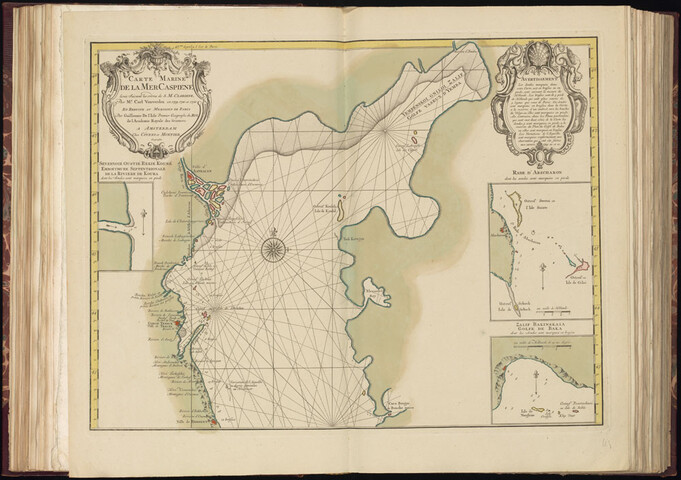 B.0032(030) [kaart 042]; Kaart van het noordelijk deel van de Kaspische Zee; kaart