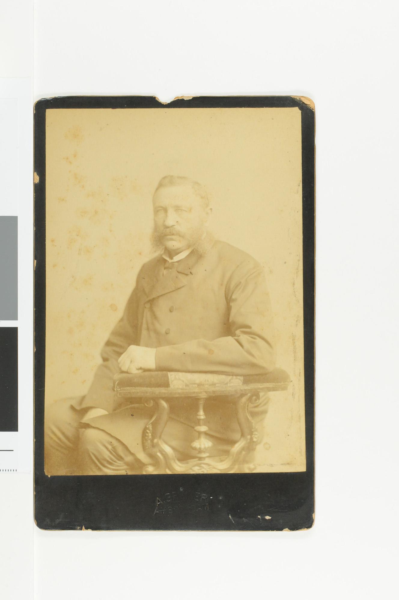 S.6288(05); Portretfoto van Petrus Everardus Heemskerk (1834-1901); foto