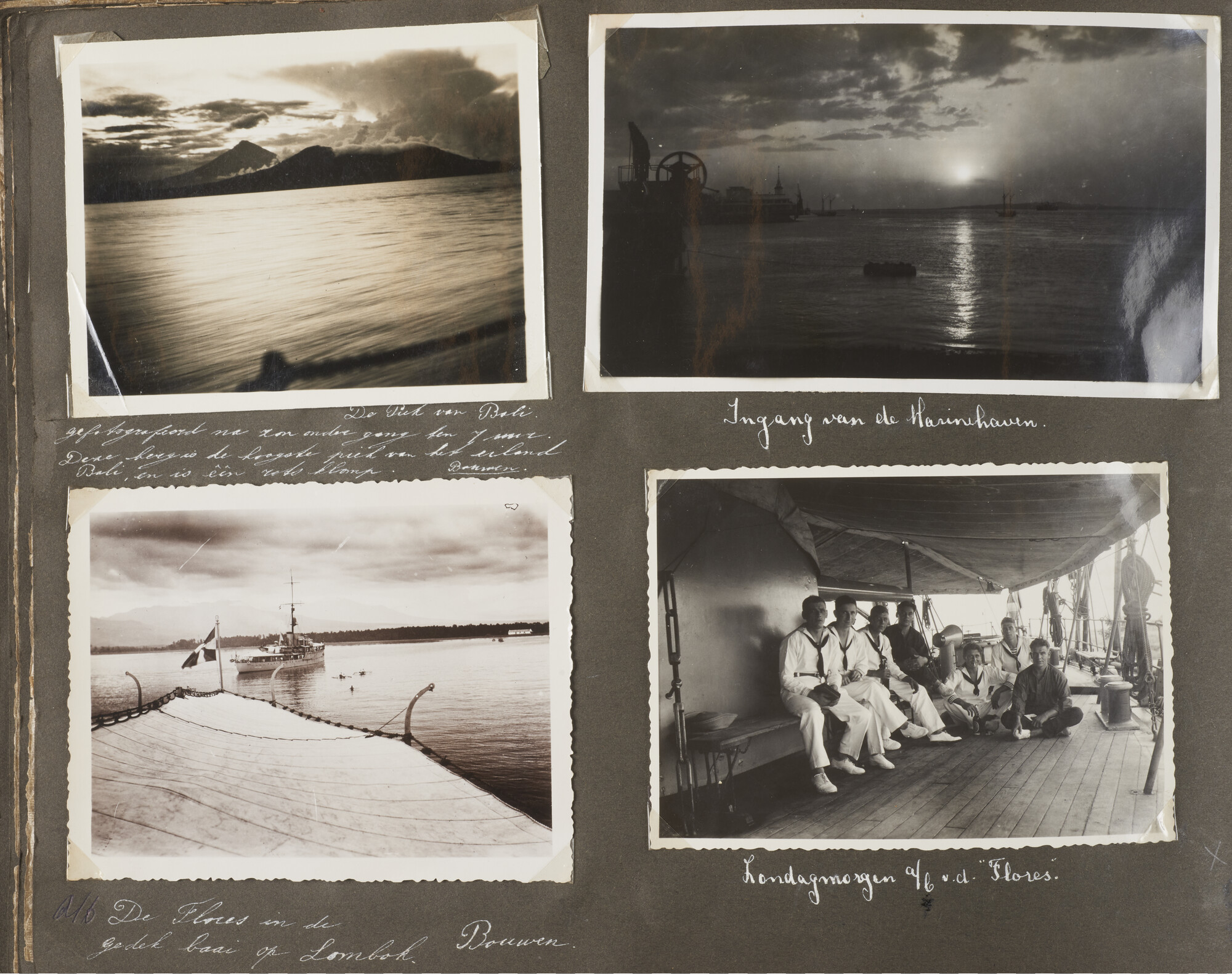 2019.0972; Fotoalbum van luitenant-ter-zee 2e klasse bij de Dienst der Conservatie Bouwen Huisman (1912-2001); fotoalbum