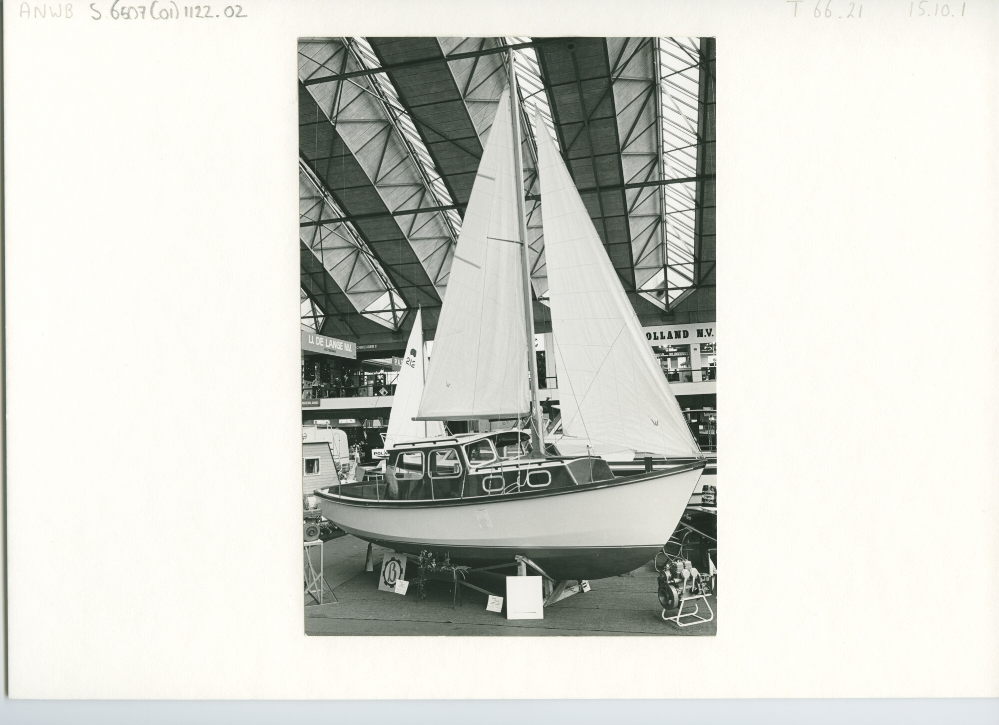 S.6507(01)1122.02; Foto van de HISWA 1966.; foto