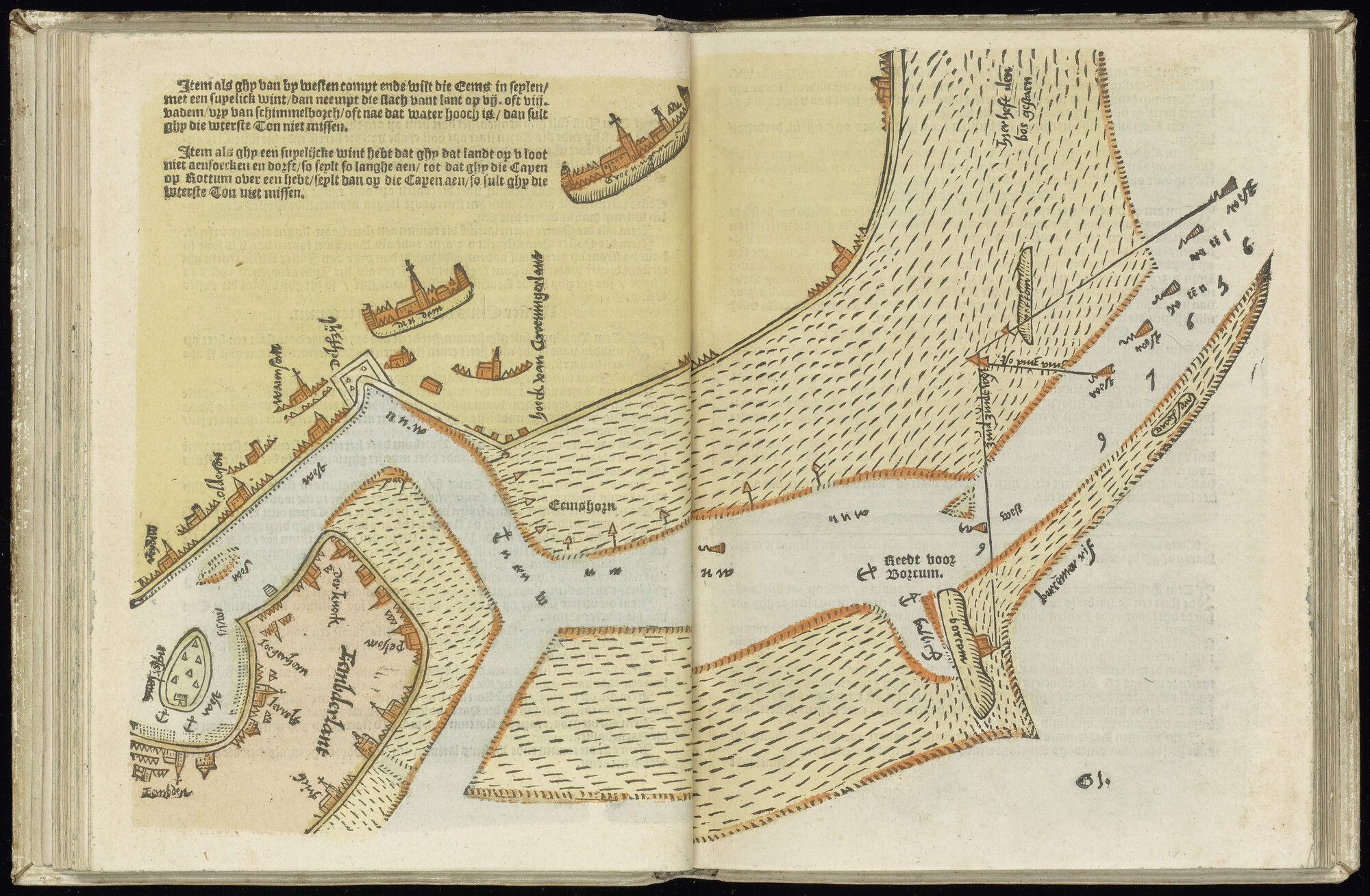 S.1227 [kaart 019]; Kaart van de kust van Noordoost-Groningen; kaart