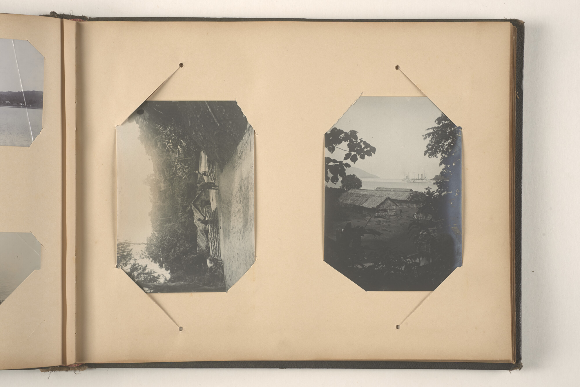 2015.0862; Fotoalbum met souvenirfoto’s verzameld tijdens de reizen van James Reginald Filz, 18 oktober 1901 t/m september 1904; fotoalbum