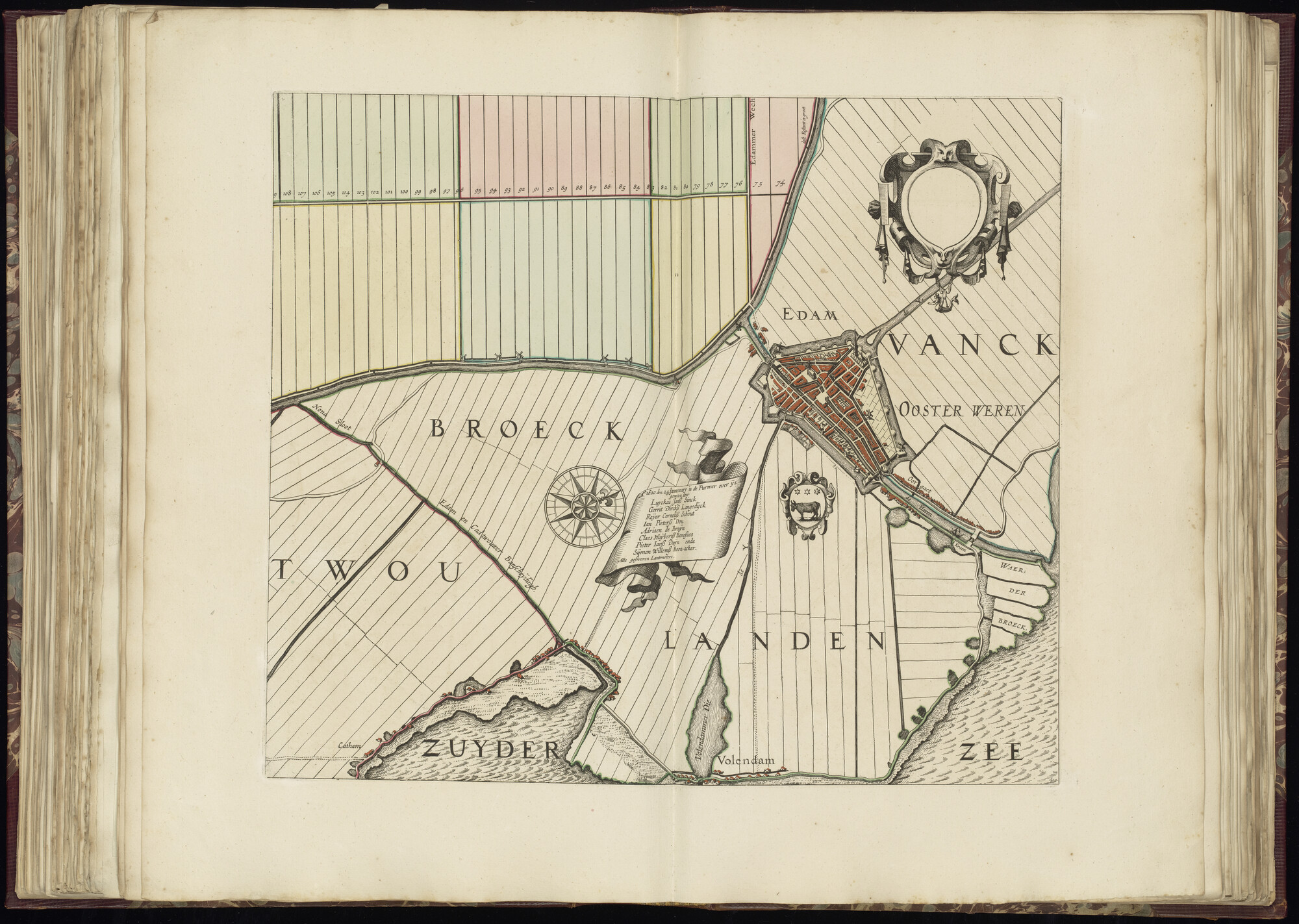 B.0032(032) [kaart 024]; Kaart van Noord-Holland; kaart