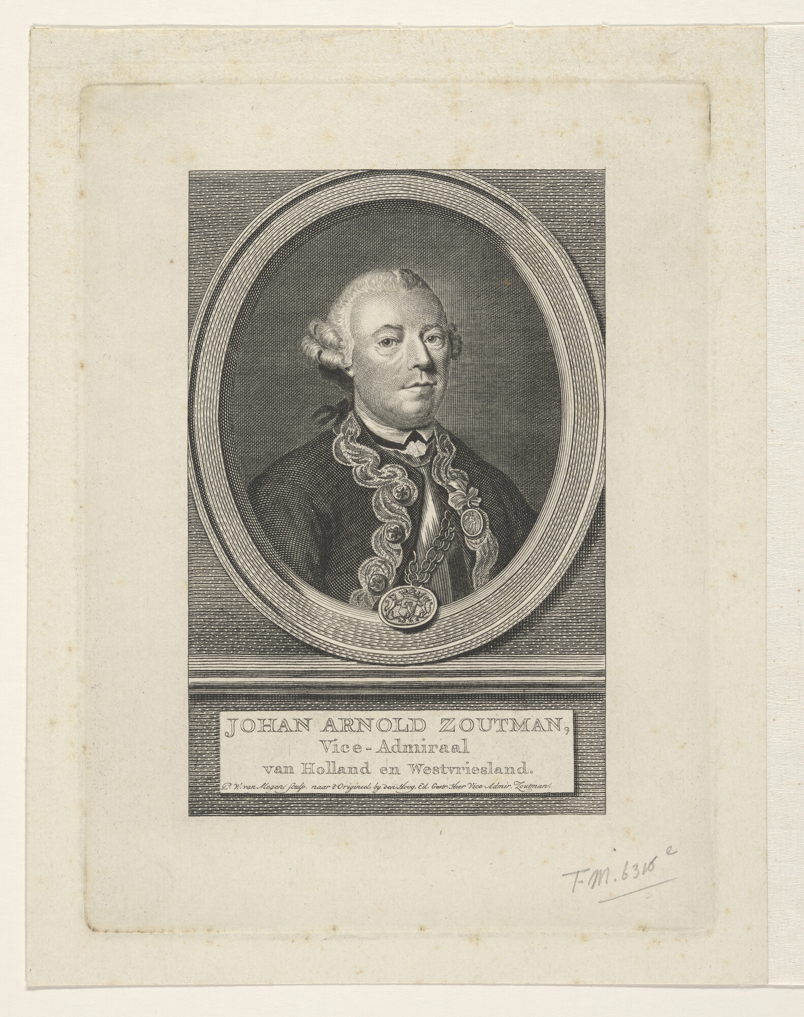 A.0145(179) [nr 0075]; Portret van Johan Arnold Zoutman, Vice-Admiraal van Holland en West-Friesland; prent