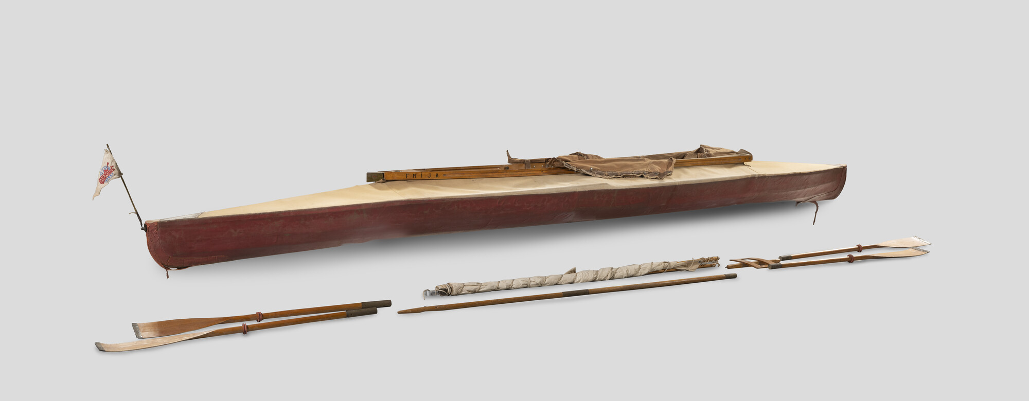 S.6291(02); Opvouwbare kano Frija; vaartuig