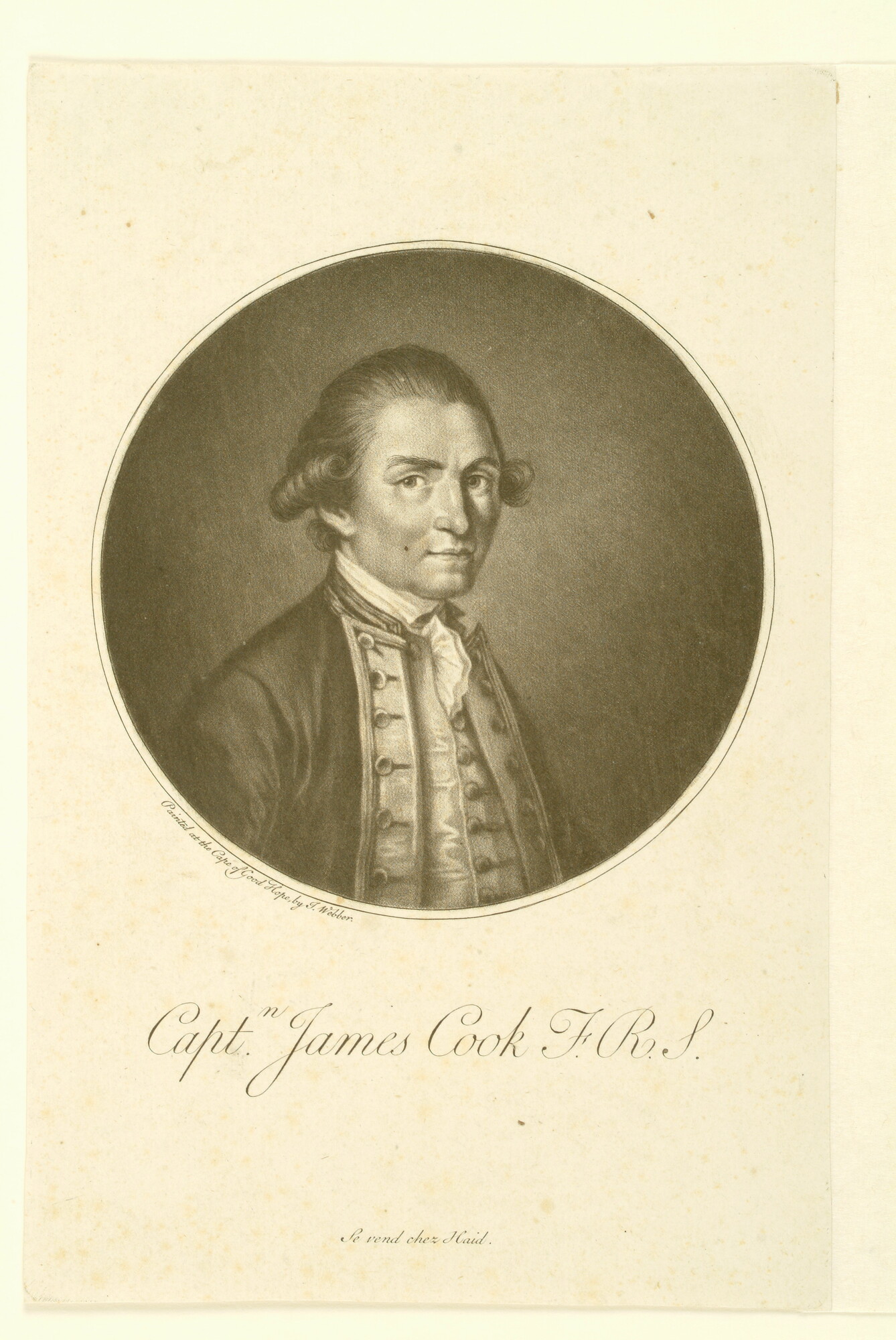 A.0075(088); Portret van Kapitein James Cook; prent